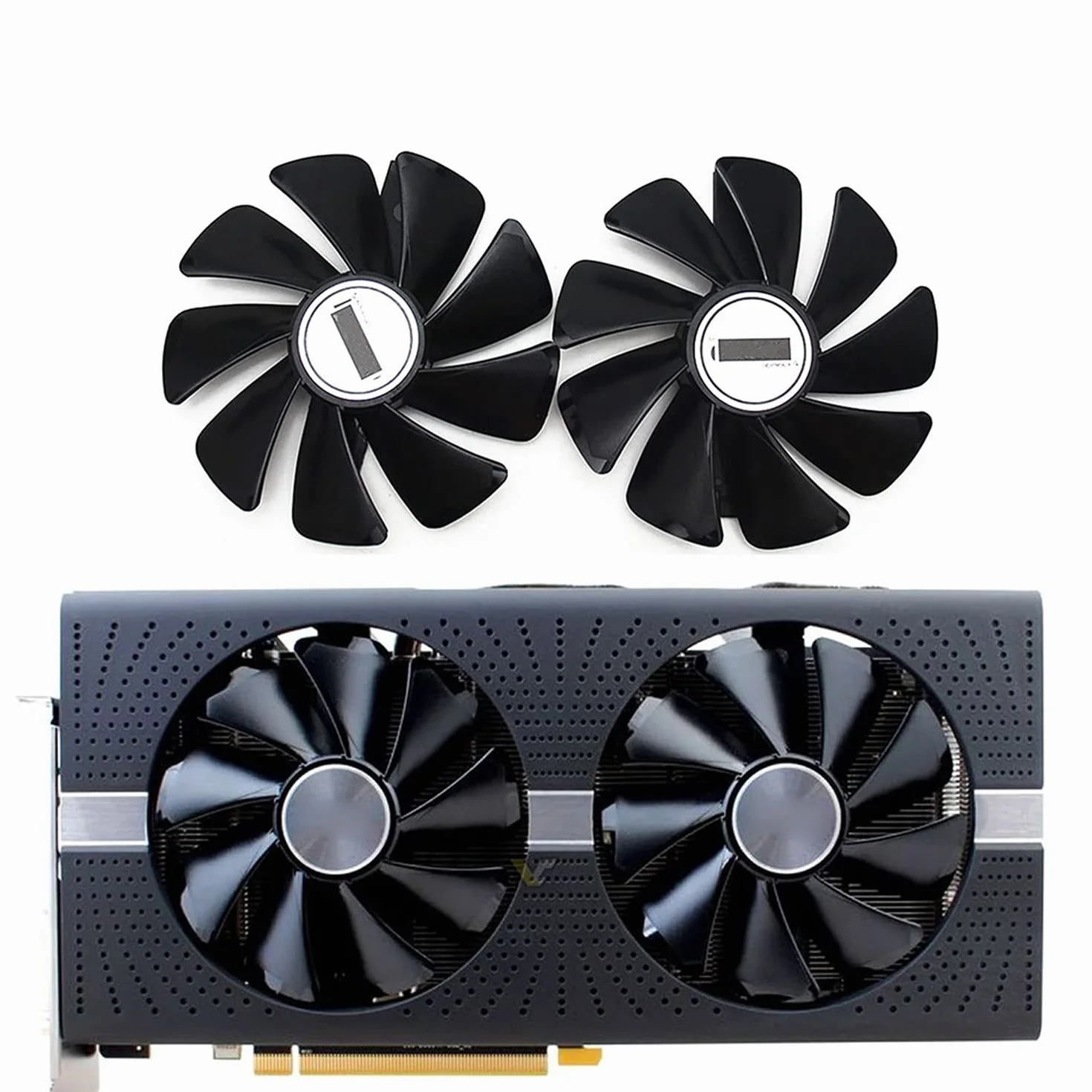 CF1015H12D Ventole Scheda Grafica GPU Cooler Per Sapphire Radeon RX 470 480 580 570 NITRO Edizione Mineraria RX580 RX480 Gaming Scheda Video Ventola di Raffreddamento