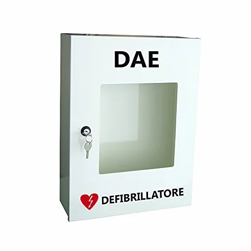Pharma Armadietto porta defibrillatore DAE kit rianimazione primo soccorso BLSD