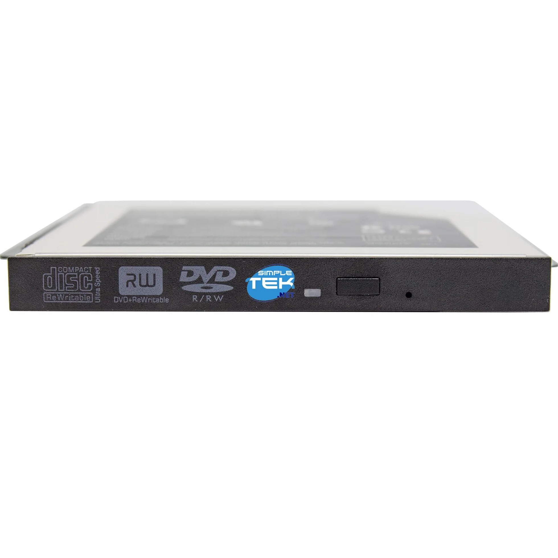 SIMPLETEK - Unità ottica interna masterizzatore Blu-ray slim 12,7 mm Serial ATA - lettore/masterizzatore BD DVD CD nero con mascherina e staffe