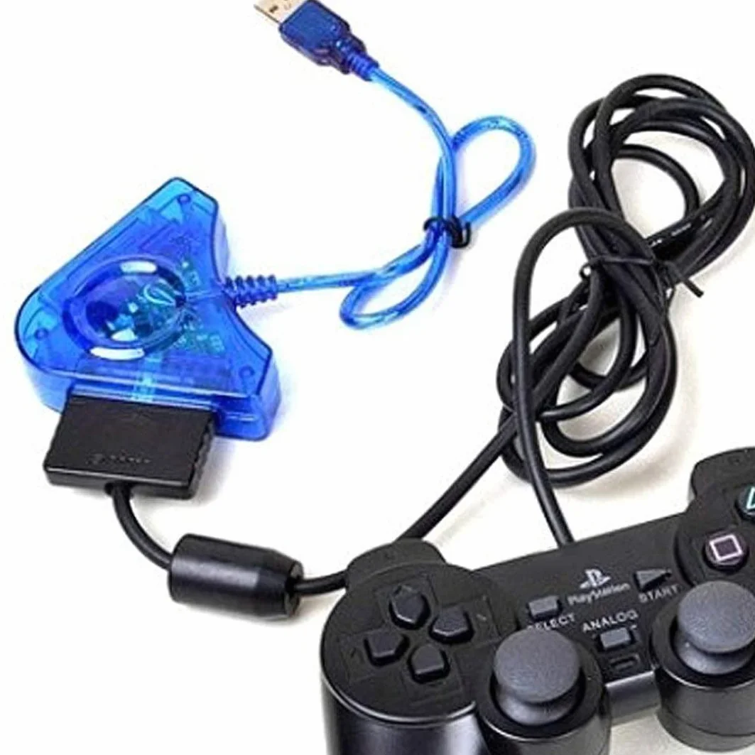 Adattatore controller USB Tieline doppia porta per controller PSX PS2 a PC convertitore mouse tastiere splitter