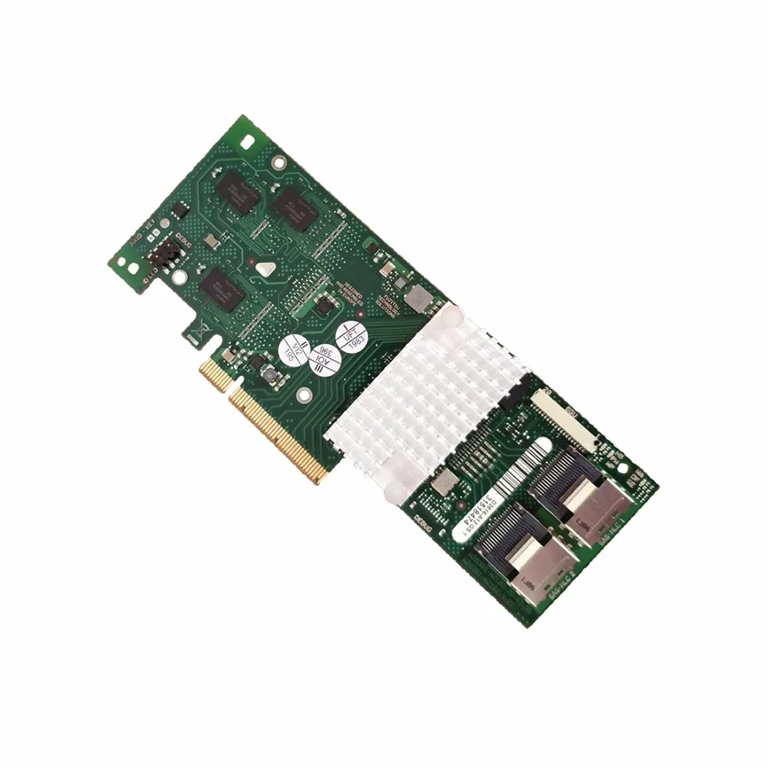 ChenYang CY Scheda Controller PCI-E 2.0 X8 con Staffa PCI-E a D2616-A12 LSI 9261-8i SATA/SAS Raid 6Gbs 512MB Cache SFF-8087 6Gb RAID0.1.5.6