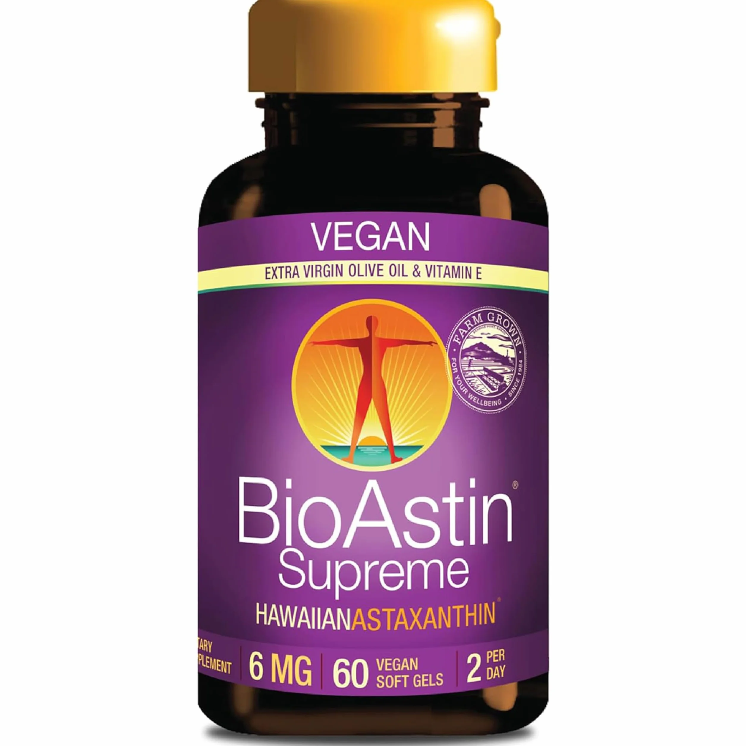Nutrex Hawaii BioAstin Hawaiian Astaxanthin 6mg 60 kapsułek wegańskich