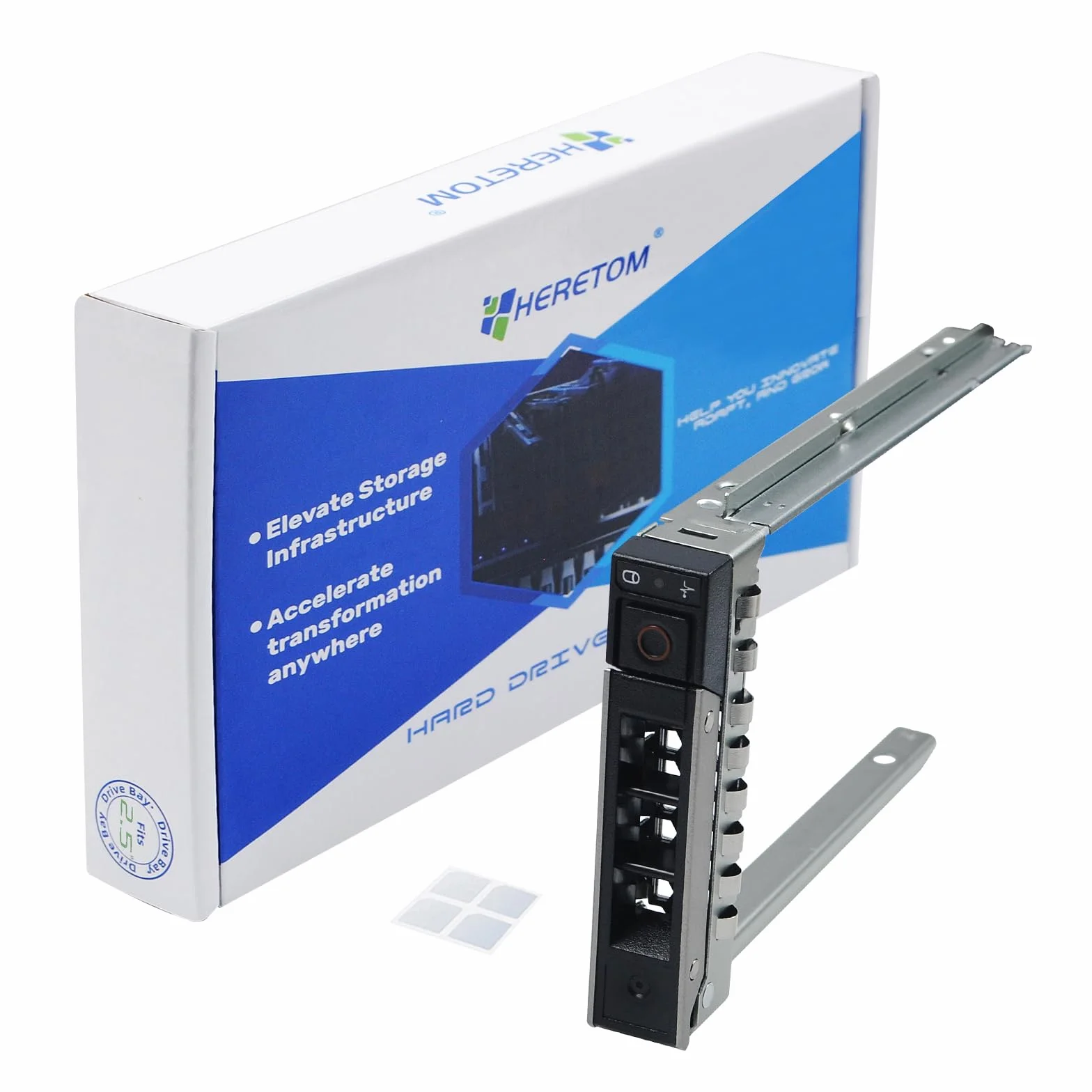 Cassetto per Hard Drive da 2,5 Vassoio Pollici DXD9H di 14a Generazione Tray Caddy per dell Poweredge R340 R740 R740xd R940 R640 R540 R440 R6415 R7415 R7425 con 4 Viti