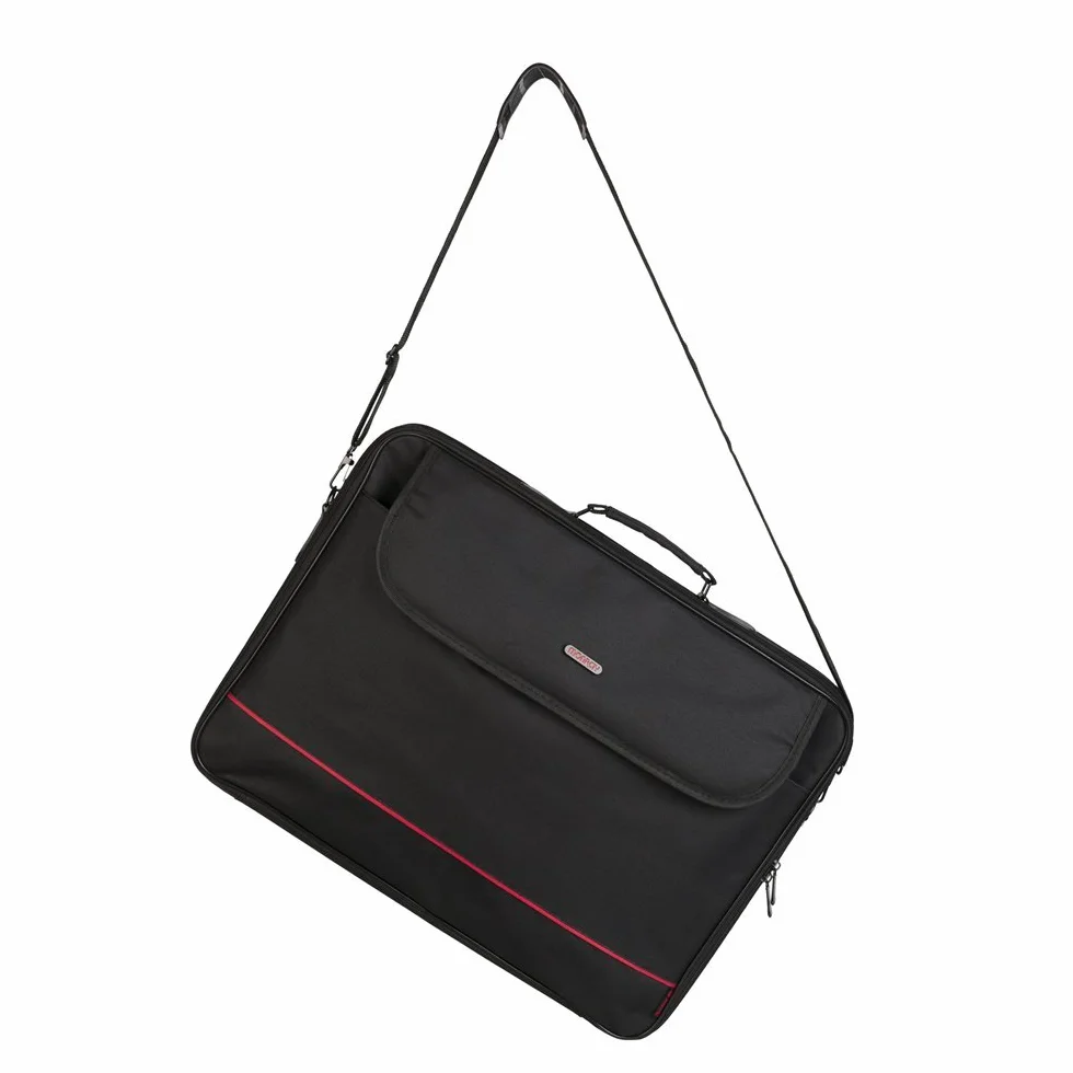 NGS MONRAY Passenger Plus - Custodia per Laptop in Nylon per Notebook Fino a 18", Colore Nero