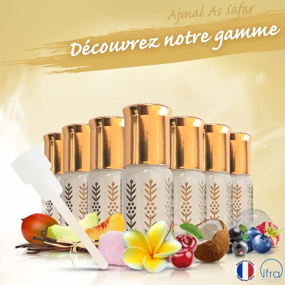 Ajmal As Safar Muschio Tahara Bianco Intimo 3 ml (3 szt.)