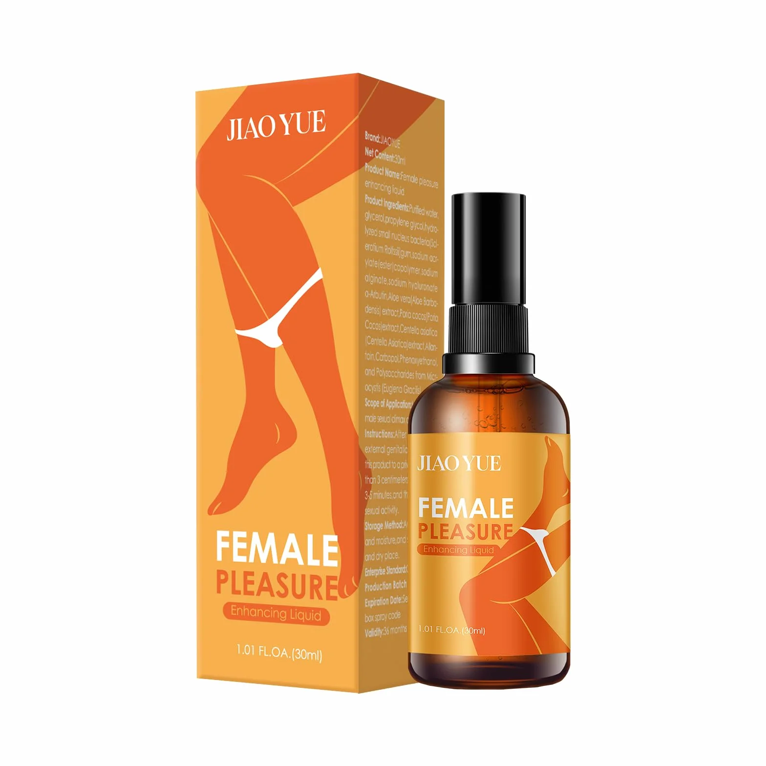 Liquido per il piacere femminile stimolante massaggio di coppia 30ml compatibile preservativi lattice
