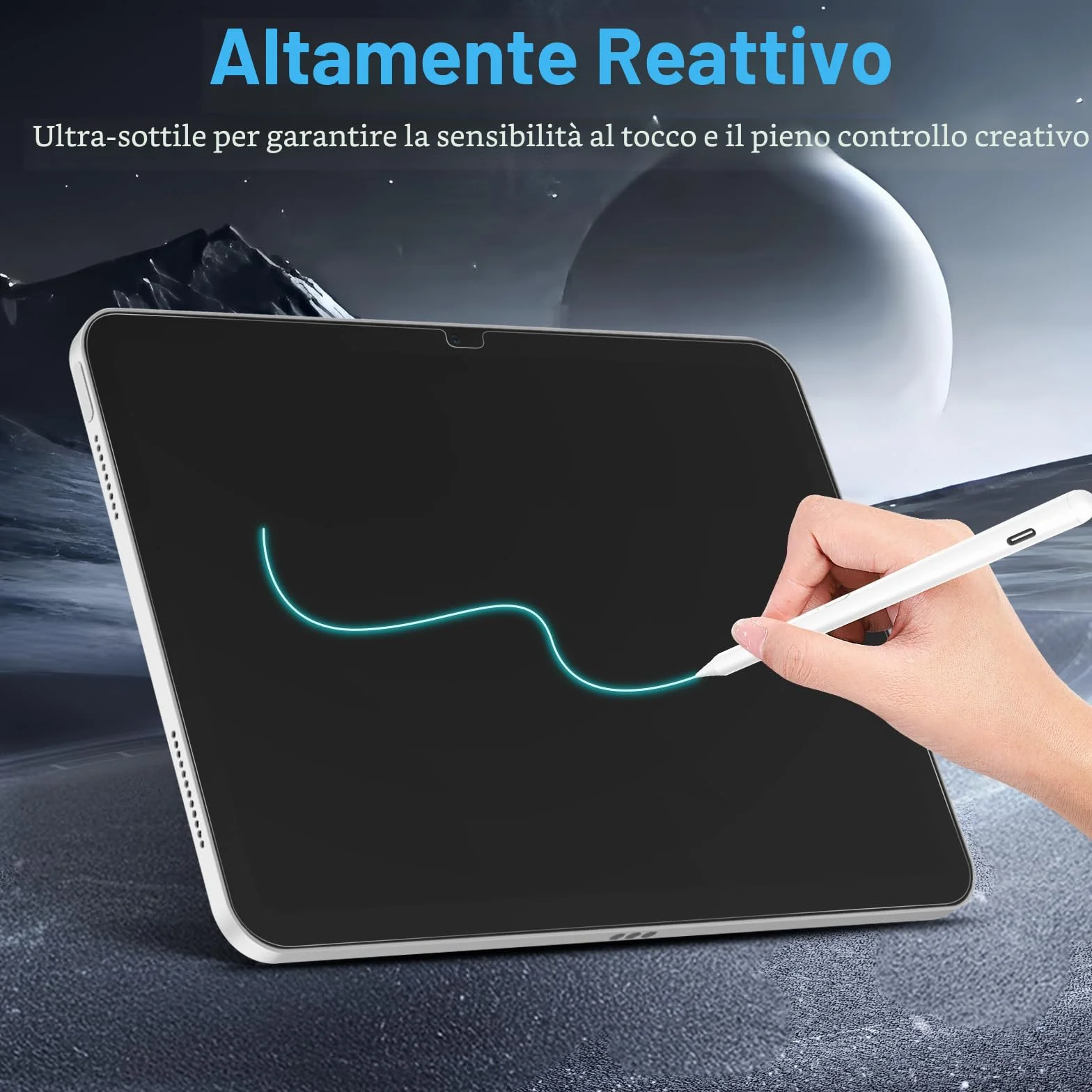 2-pezzi, Pellicola per iPad A16 11 Generazione 2025/ iPad 10 Generazione 10,9 Pollici Vetro Temperato
