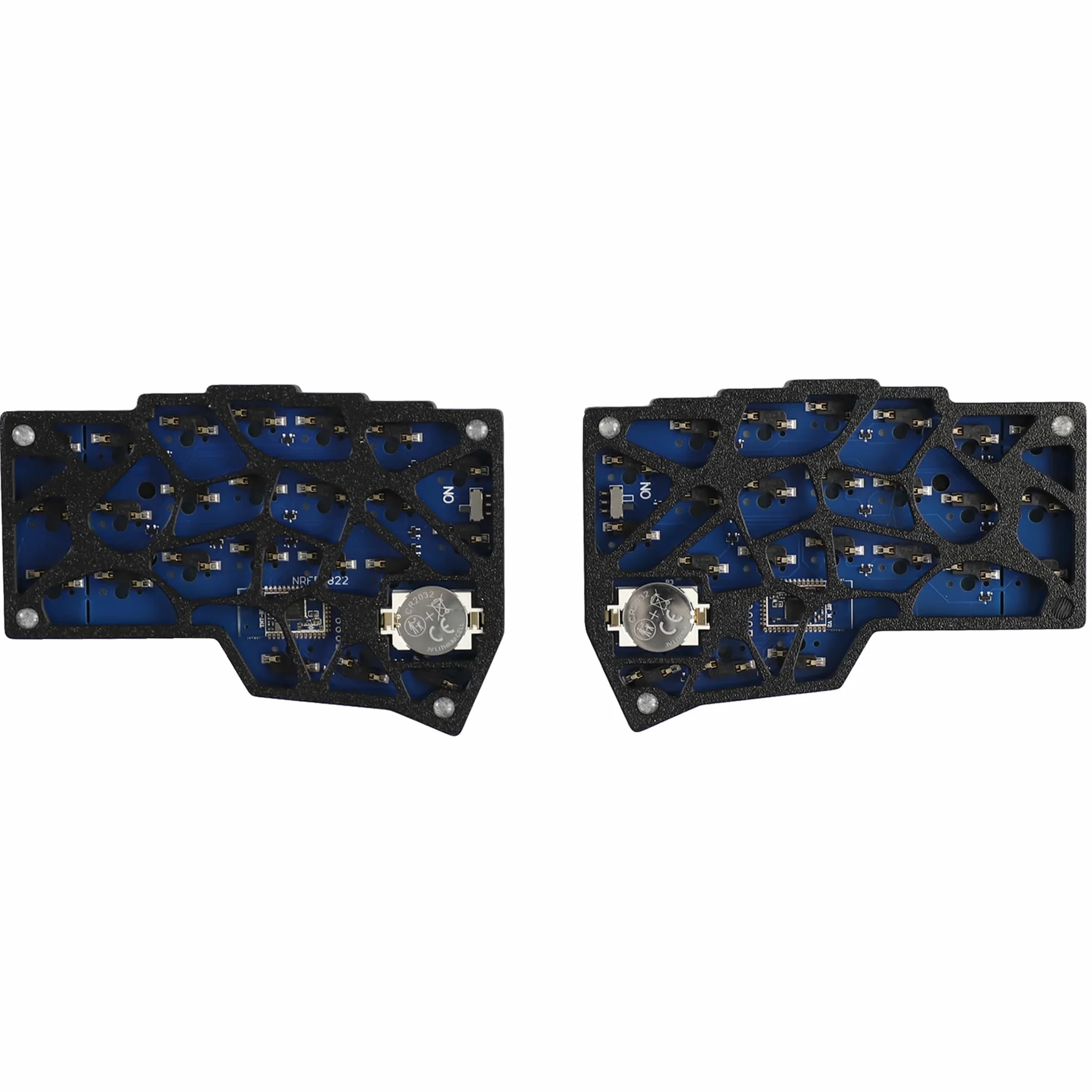 YMDK Corne V4 Tastiera Wireless Split 2.4Ghz 46 Tasti Ergonomico Hotswappable Layout 40% Flacone in Resina 3D Tutti I Tasti Programmabili Mini Kit Tastiera Da Gioco Indipendente
