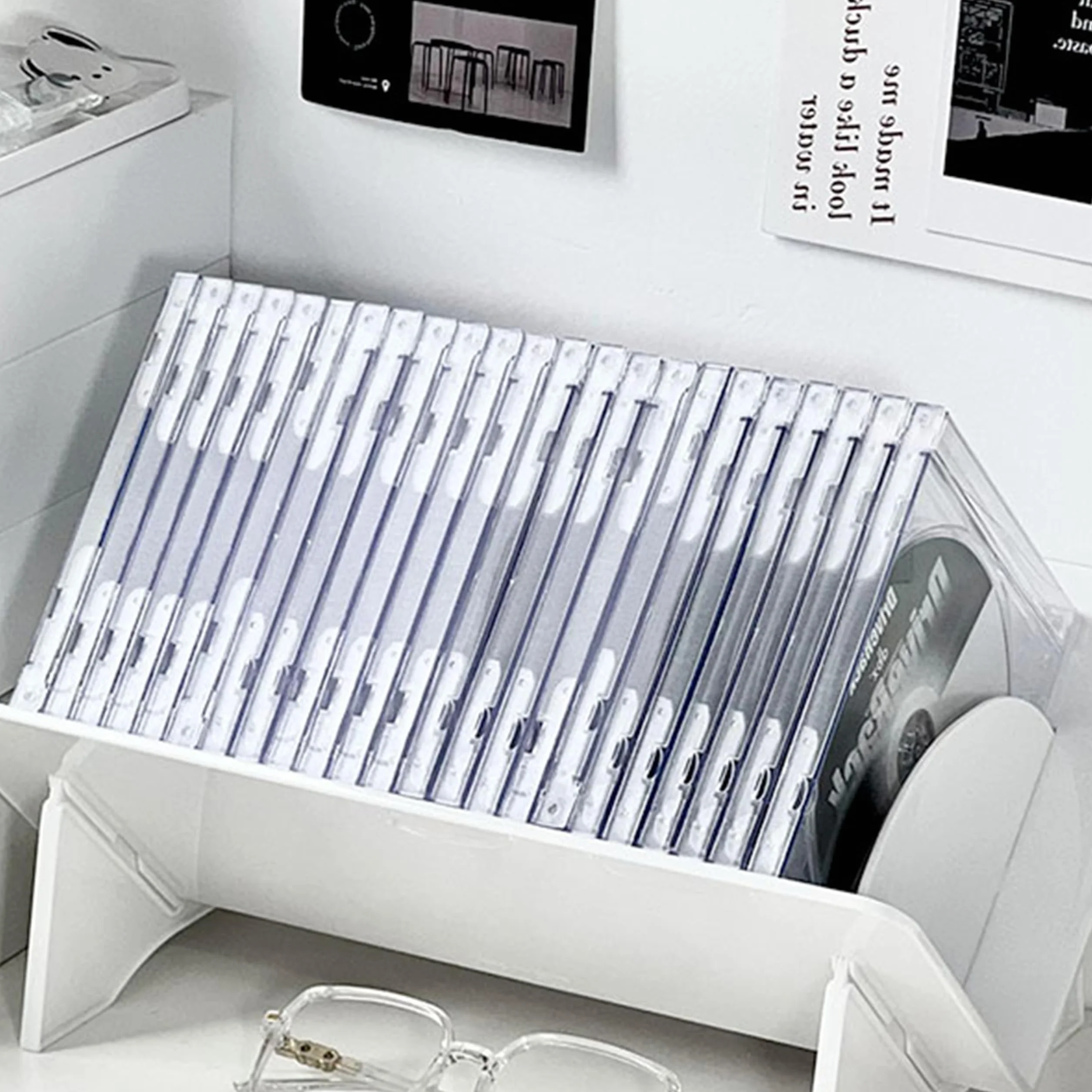 12 custodie vuote per CD/DVD, per 1 CD in plastica trasparente Jewel Case per archiviazione standard DVD