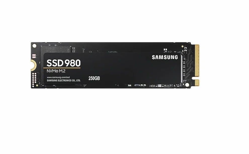 Samsung 980 250 GB PCIe 3.0 (up to 2,900 MB/s) NVMe M.2 Internal Solid State Drive (SSD) (MZ-V8V250BW)