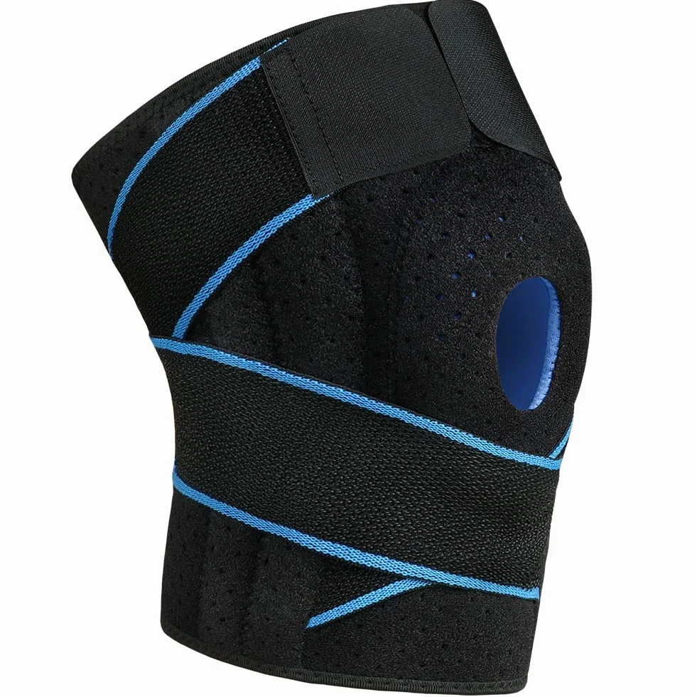 ACWOO Tutore Ginocchio Ortopedico Regolabile Neoprene per Corsa Lesioni Menisco Artrite