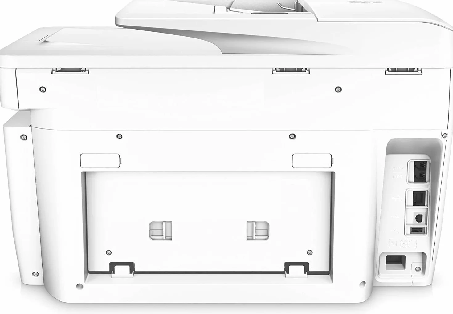 HP OfficeJet Pro 8730 D9L20A, Stampante Multifunzione A4 a Getto di Inchiostro, Stampa fronte/retro automatica, 36 ppm, Scansiona, Copia, Fotocopia, Fax, USB, Wi-Fi, Ethernet, HP Smart, Bianca