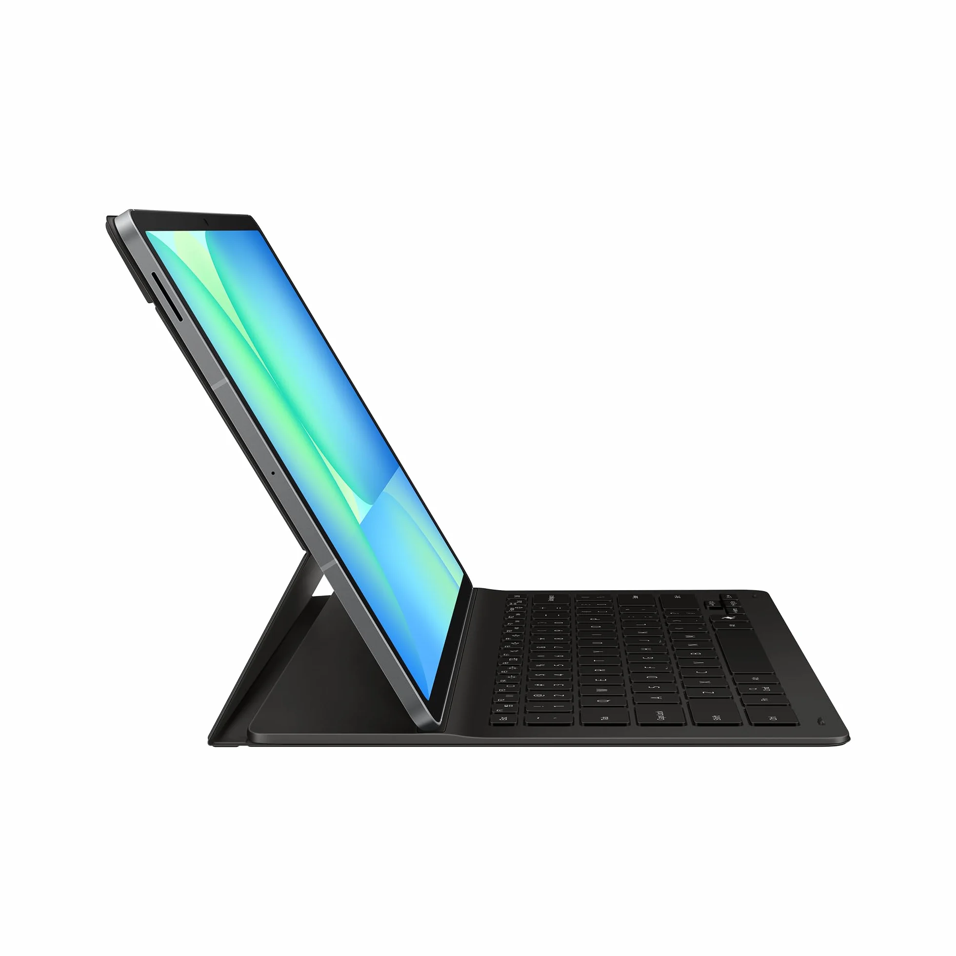 Samsung Book Cover Keyboard Slim Custodia per tablet con tastiera per Galaxy Tab S10 FE+, Nero