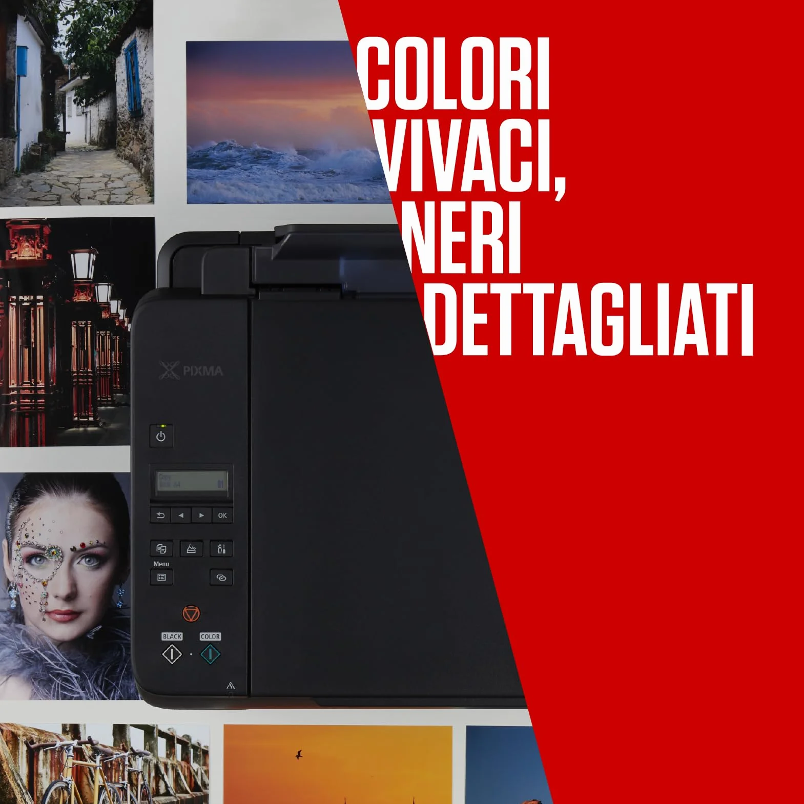Canon Multipack Cartuccia Originali PG-575/CL-576 1 Nero 1 Colori 4x6 Carta Fotografica 50 Fogli