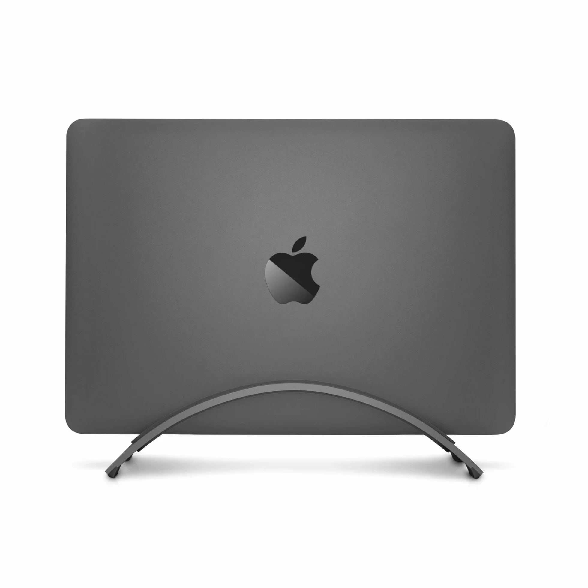 TwelveSouth BookArc per MacBook | Supporto verticale salvaspazio per notebook Apple (grigio spazio)*Versione più recente*