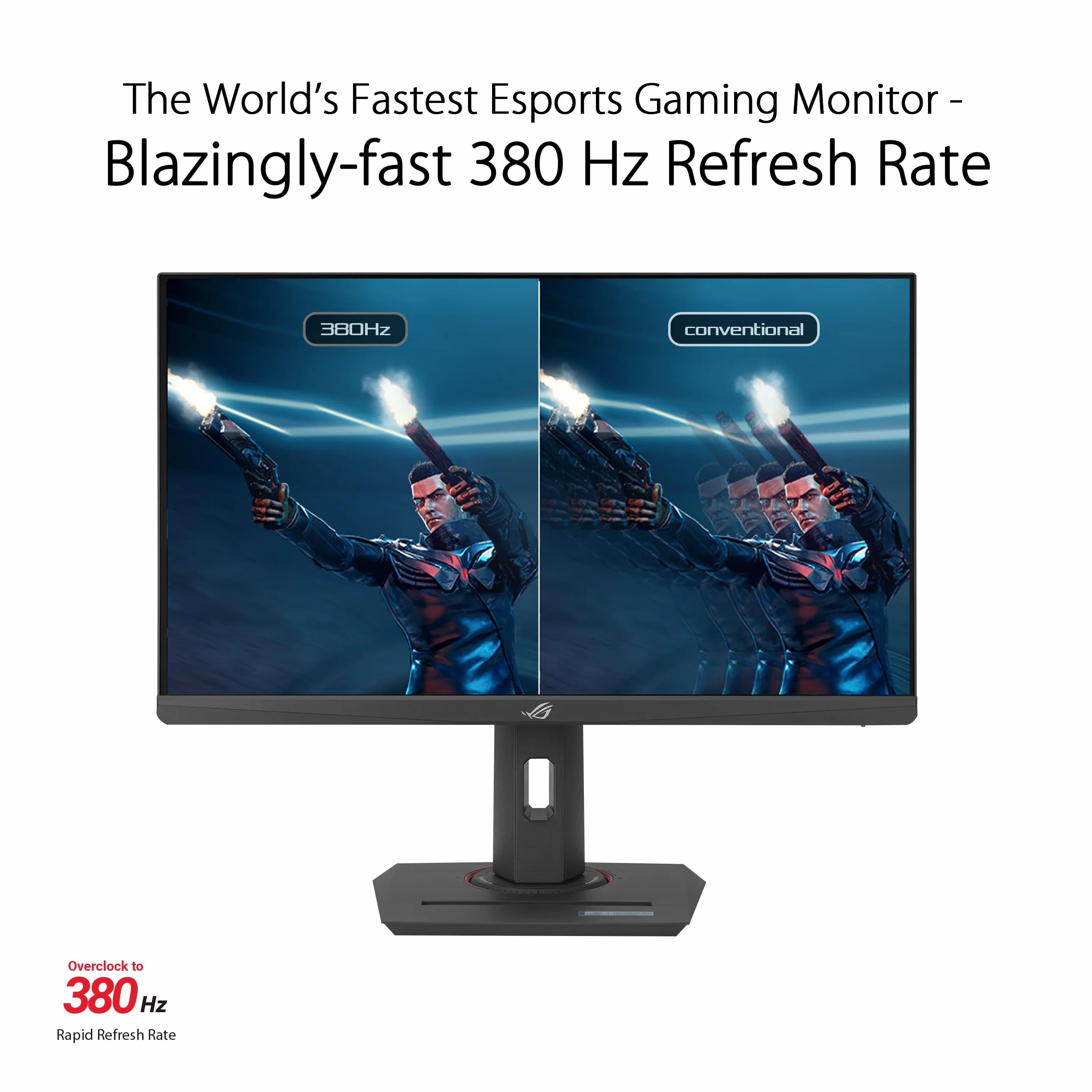 ASUS ROG Strix XG259QNS 25" Gaming Monitor FHD 380 Hz Fast IPS 1 ms HDR Nero