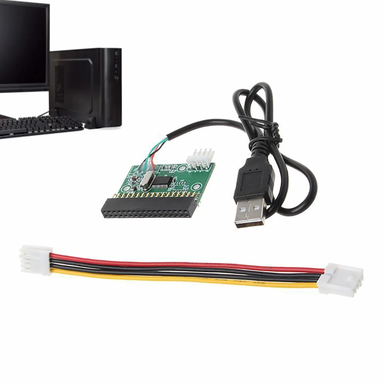 Unità floppy disk, Connettore USB per 1,44 MB, adattatore USB da laptop, desktop e PC