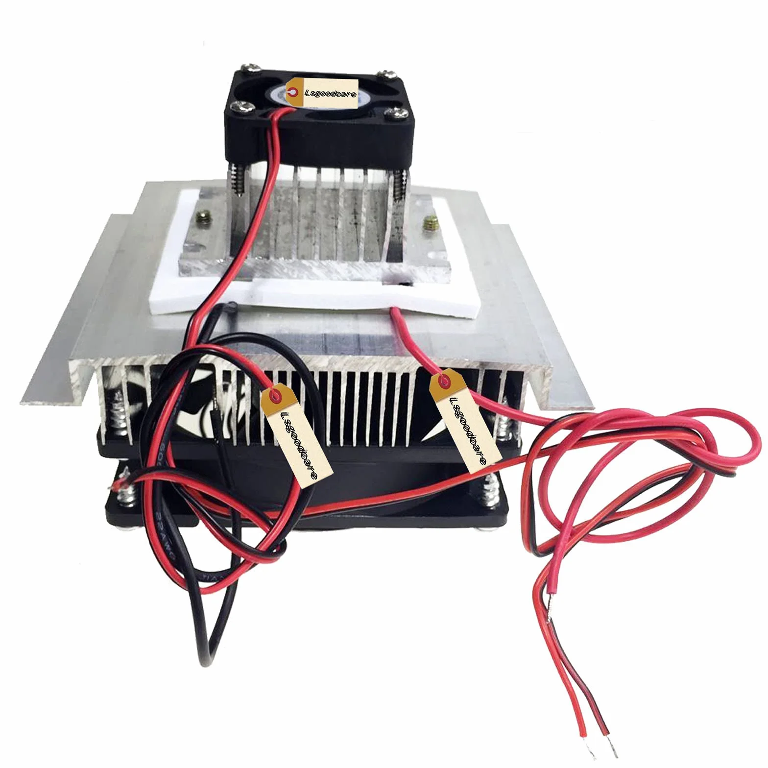 Lsgoodcare Kit di raffreddamento Peltier fai da te 12Volt Semiconduttore Termoelettrico Cooler Sistema di Raffreddamento Peltier TEC1-12706 Kit modulo dissipatore Peltier