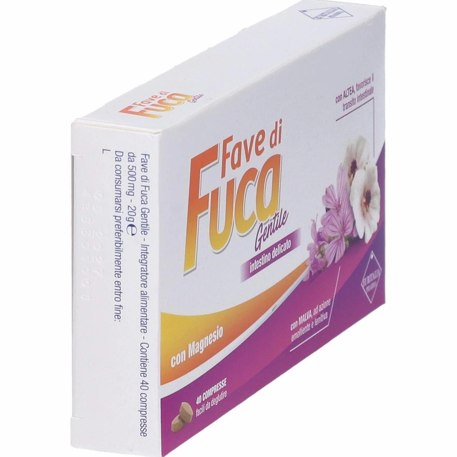 Fave Di Fuca Gentile Integratore Alimentare 40 Capsule