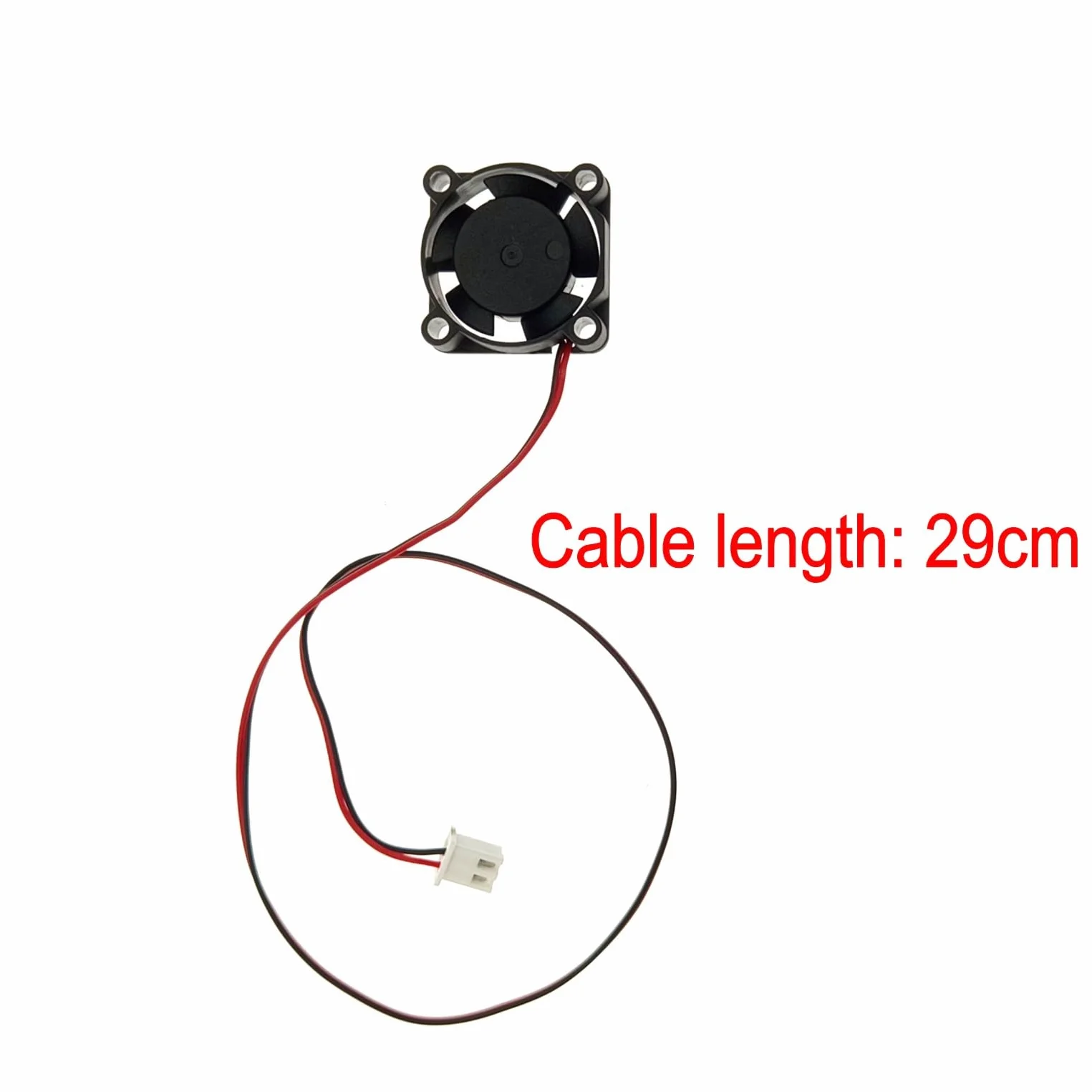 JZK 5 mini ventole da 25 mm, 2 poli, 24 V, con cavi, 2510, 25 x 10 mm, cuscinetto idraulico in miniatura DC, senza spazzole per schede di sviluppo, schede grafiche e progetti fai da te