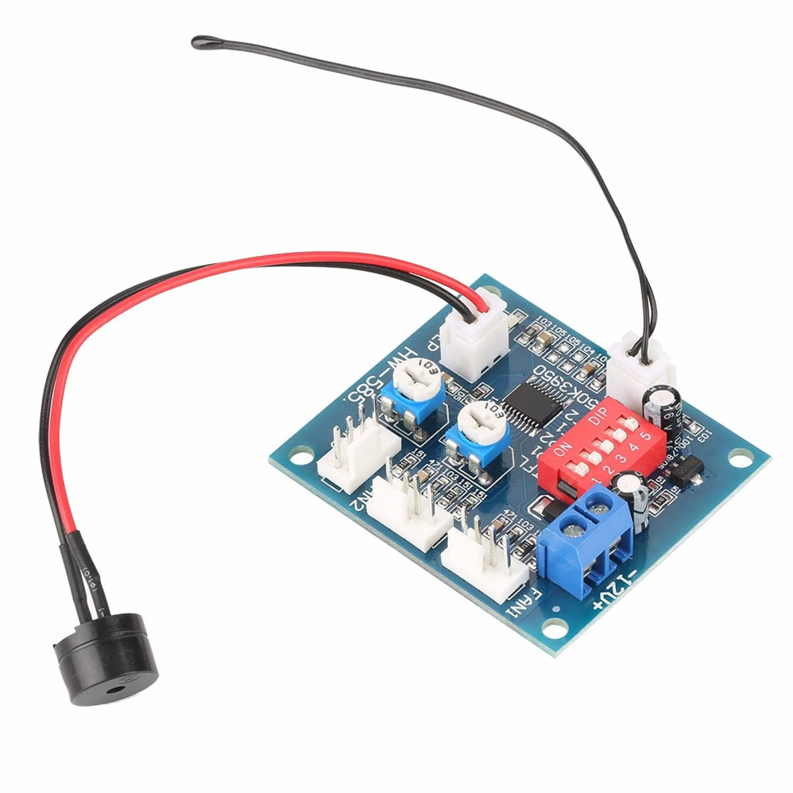 Regolatore ventola PC PWM 12V CC Modulo velocità termostato