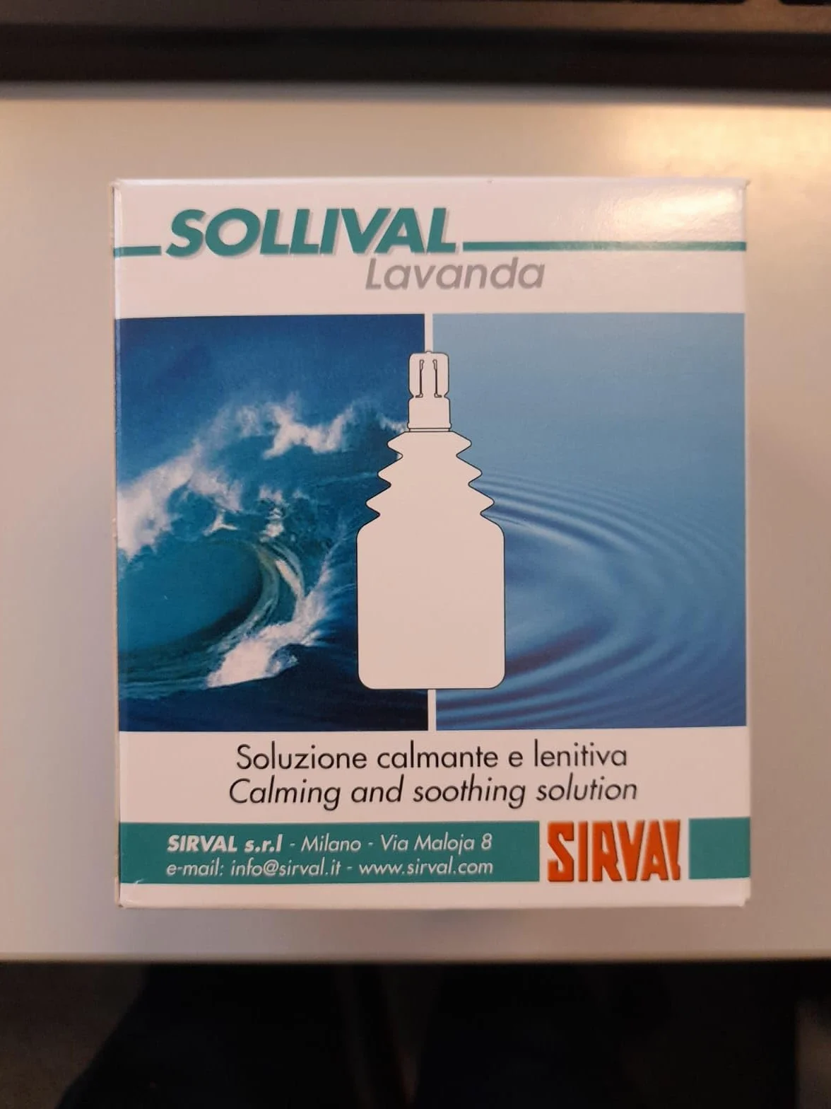SOLLIVAL LAVANDA Soluzione Vaginale Calmante e Rigenerante 4x100ml Dispositivo Medico