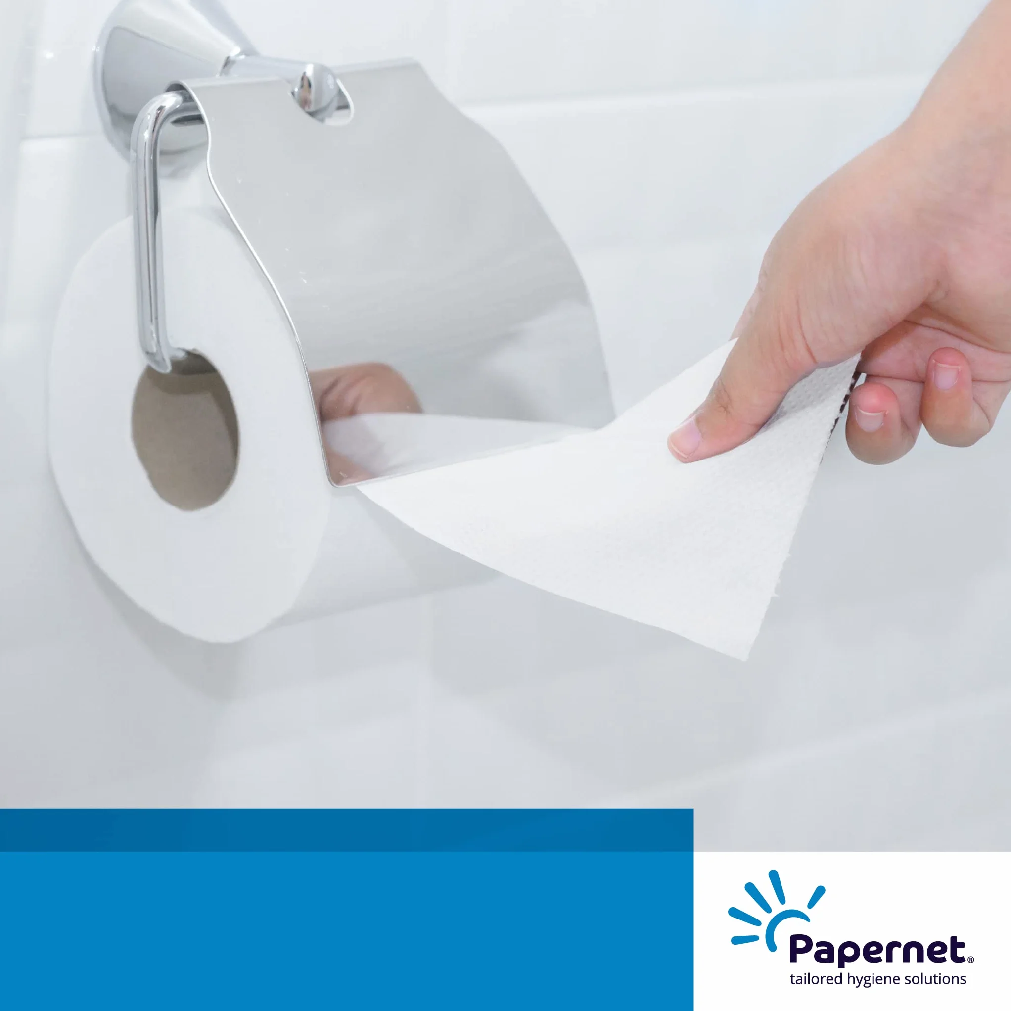 Papernet Bio Tech Carta Igienica 8 Confezioni x 12 Rotoli Pura Cellulosa 2 Veli 18,15m
