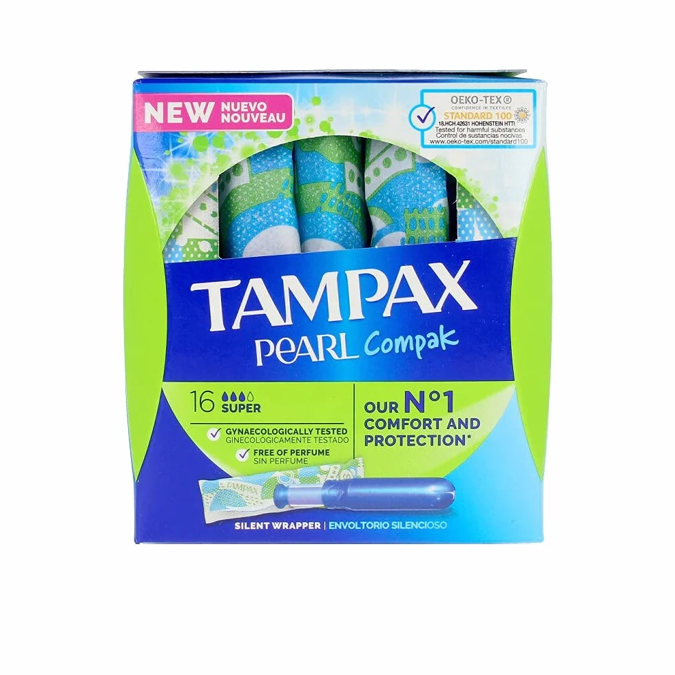 Tampax Compak Super Pearl tamponi igienici 16