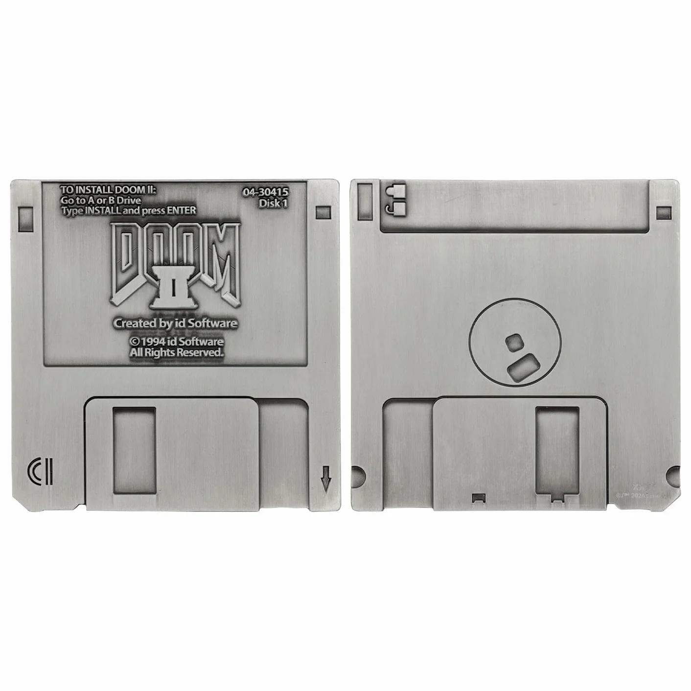 FaNaTtik Doom II - Floppy Disk in metallo, edizione limitata