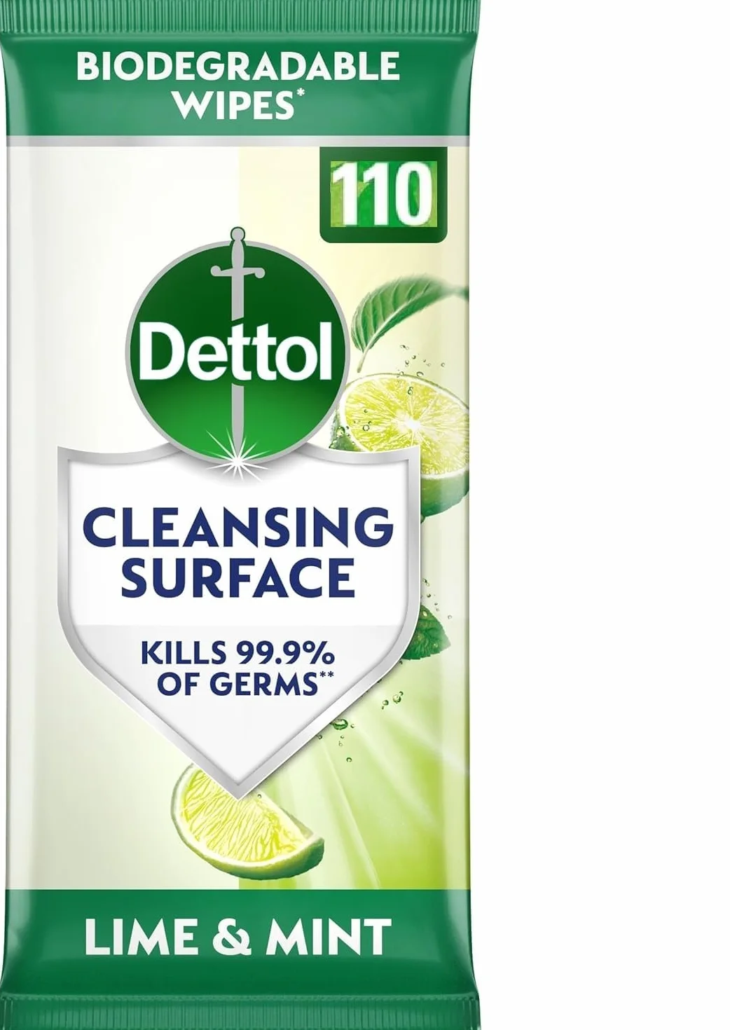 Dettol Salviette Antibatteriche Superficie 126 PZ