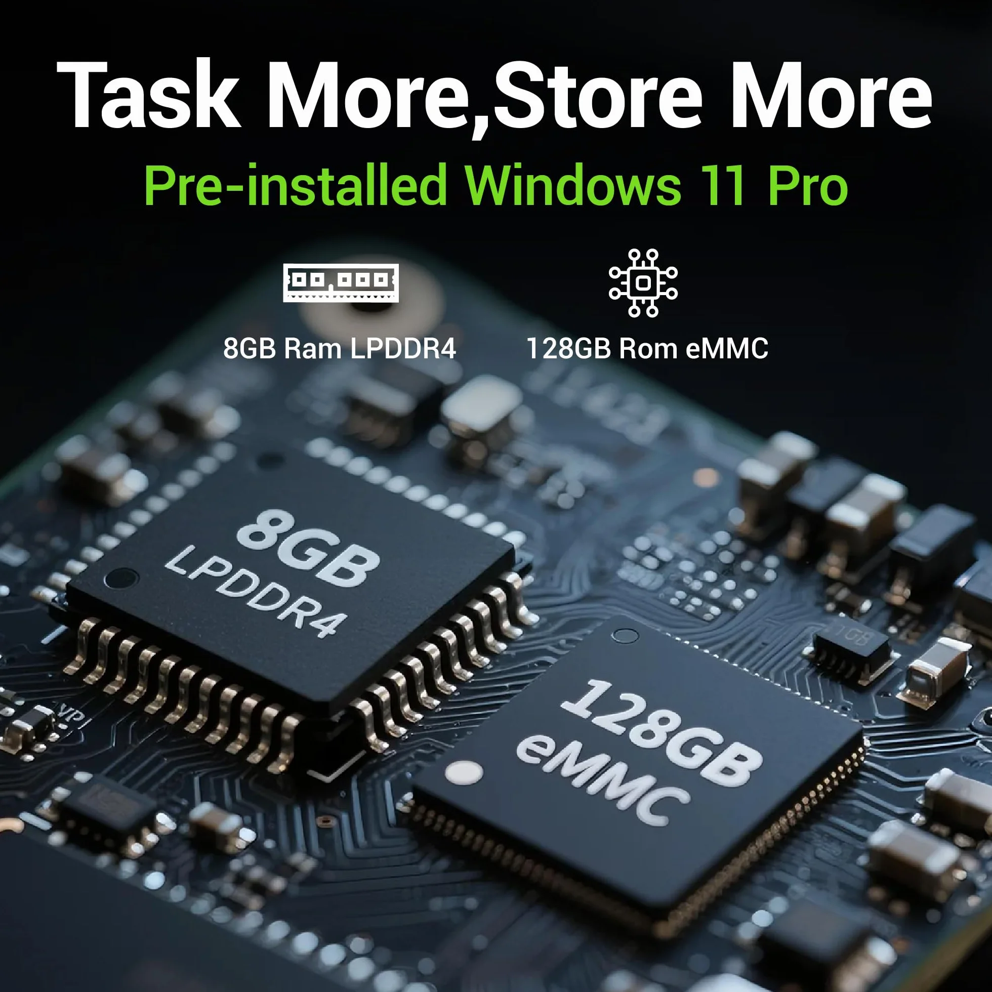 Industrie Panel PC 15.6 Pollici Touchscreen Fanless All in One Win11 Pro N5095 8GB RAM 128GB ROM 1920x1080 IPS 4xUSB3.0 2xRS232 Type-C HDMI LAN