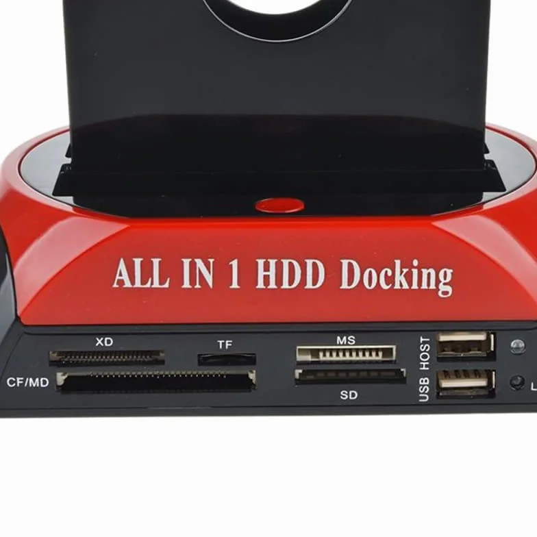 Retoo Docking Station SSD/HDD 2.5 3.5 Pollici USB 3.0 a IDE SATA I/II/III Dual-Bay Hard Disk cloni offline backup OTB