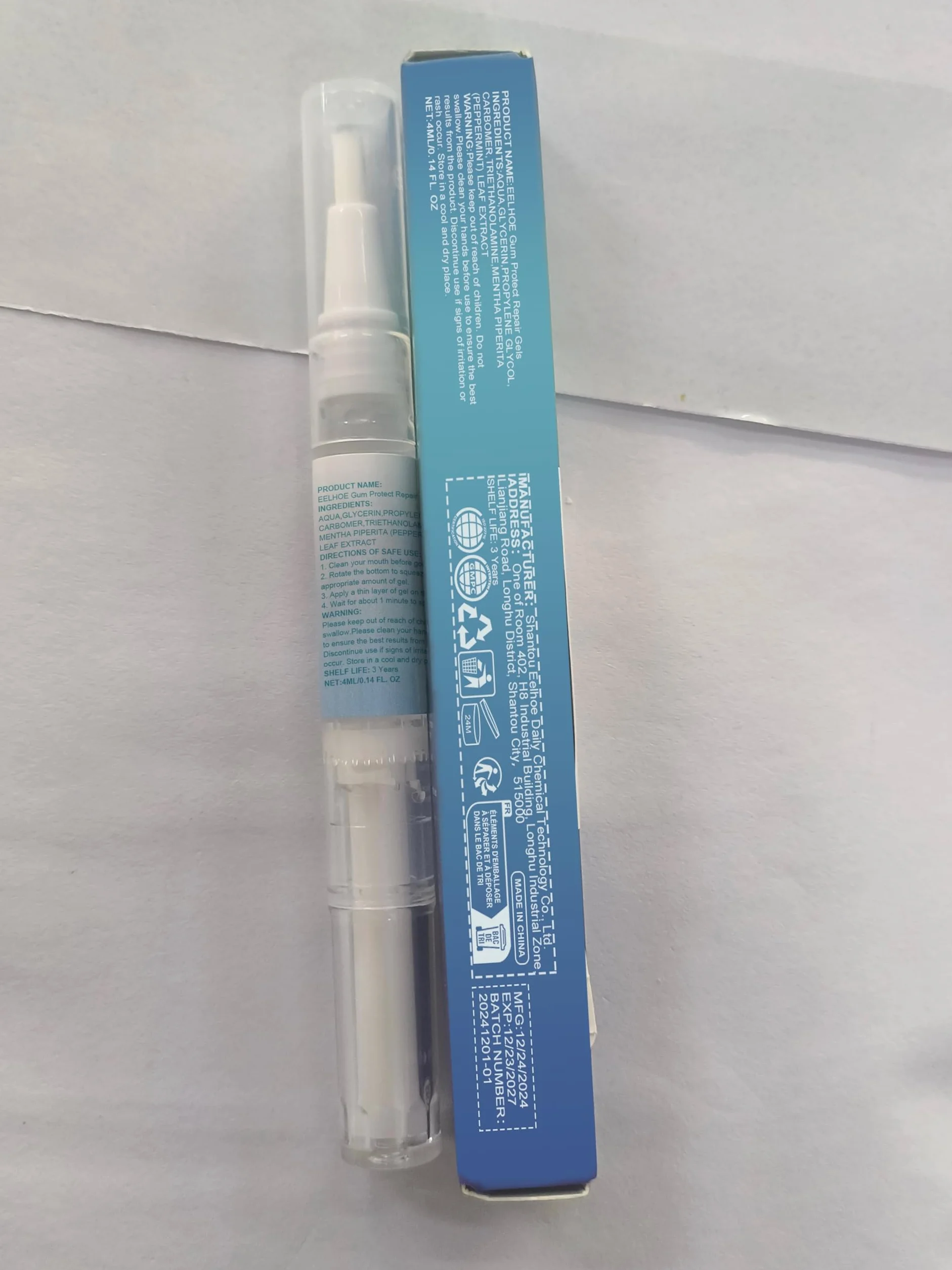 Dentizen Gel Sbiancamento Denti Protezione Gengivale Trattamento Recessione Gengivale