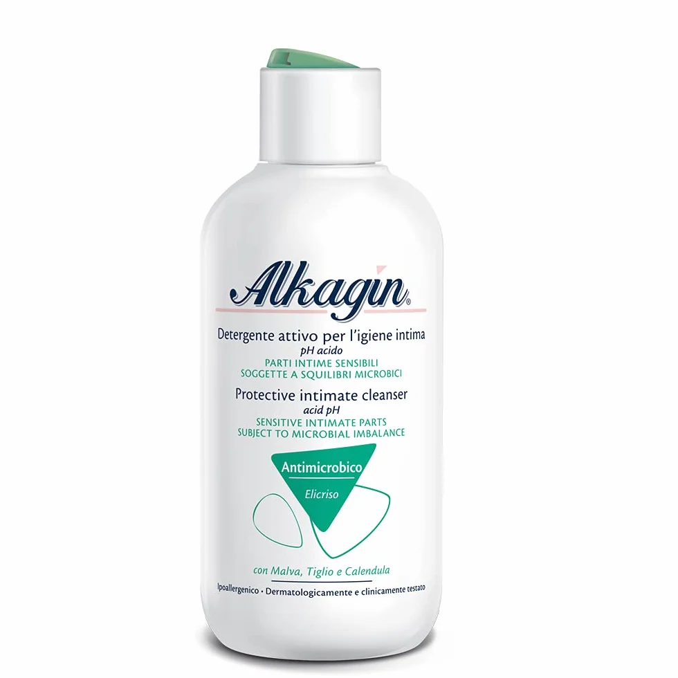 Alkagin Detergente Intimo Antimicrobico pH Acido 250ml