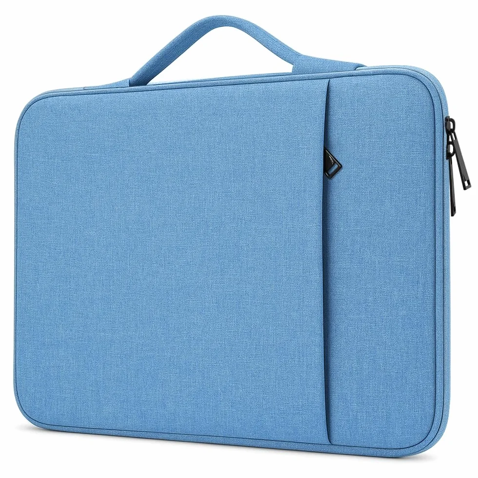 ProElife Custodia per laptop da 13 pollici per MacBook Air 2025-2022 da 13,6" M4/M3/M2 chip e iPad Pro 13" M5/M4 accessorio da viaggio impermeabile borsa multifunzionale per il trasporto (azzurro)