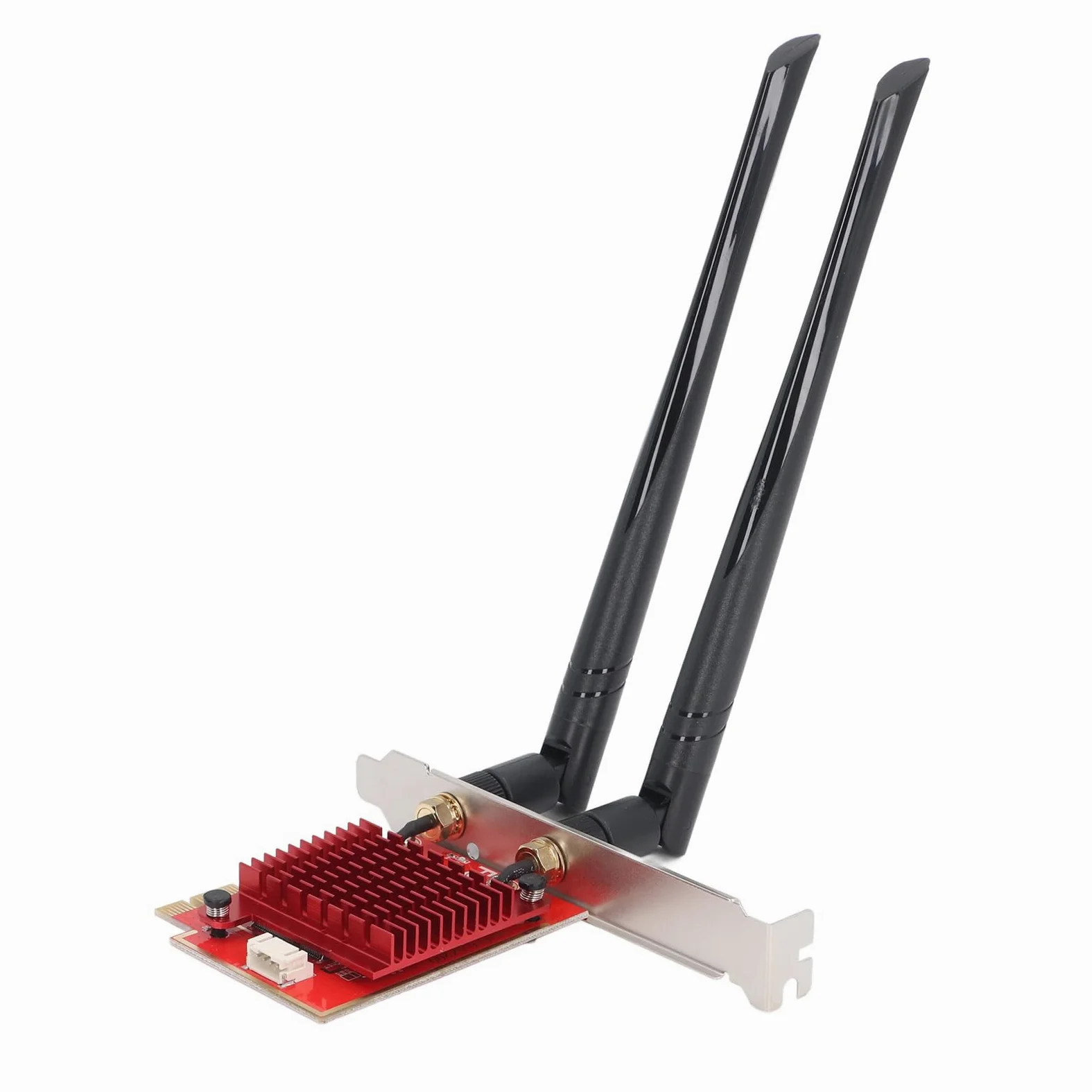 Adattatore di schede di rete wireless PCIE WiFi 8774MBPS TRI BAND GIGABIT per PC desktop