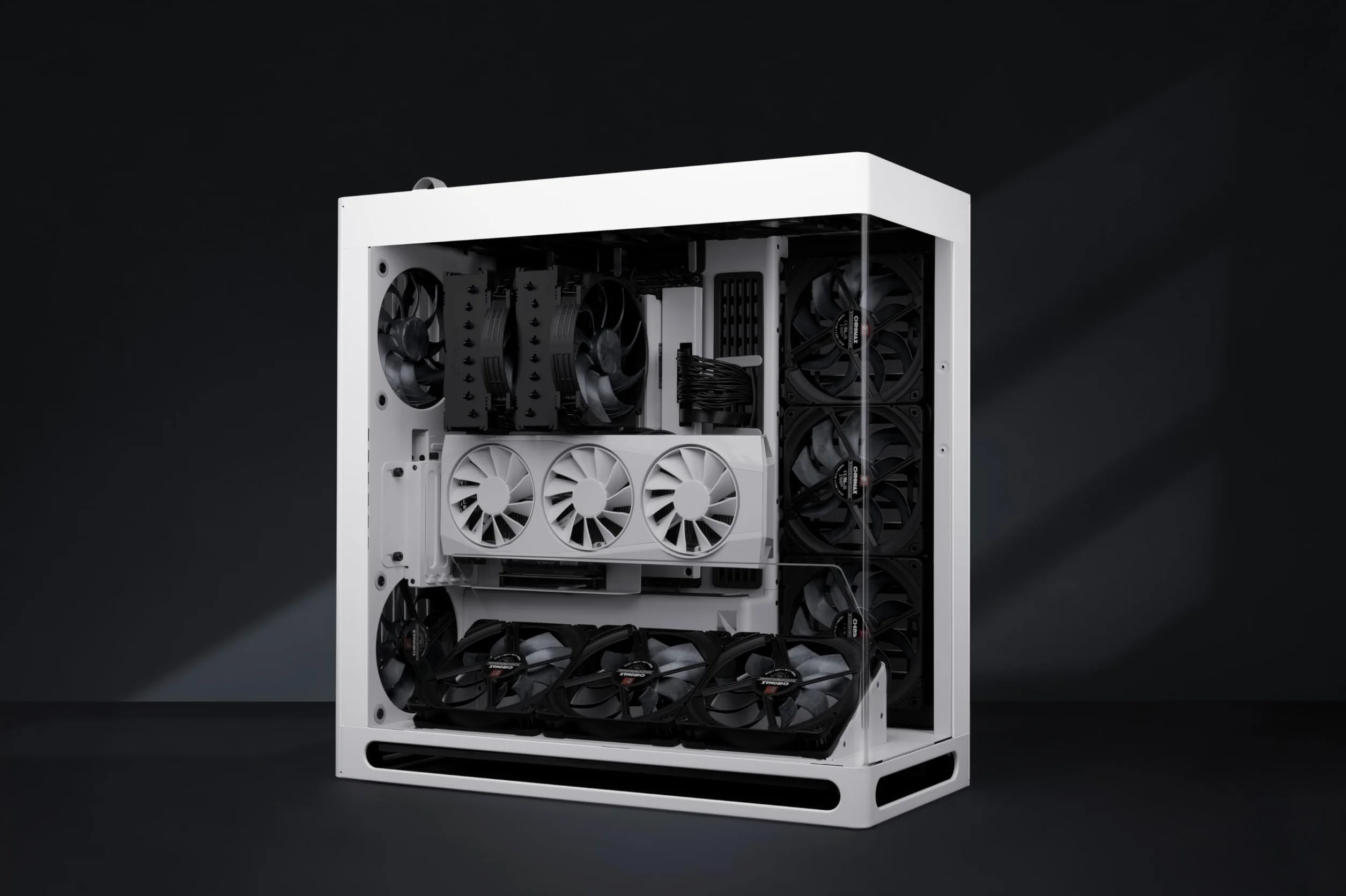 Noctua NH-D15 G2 chromax.black, Dissipatore CPU Premium Dual Tower per AMD AM5/AM4 e Intel LGA1851/LGA1700/LGA1200 (Nero)