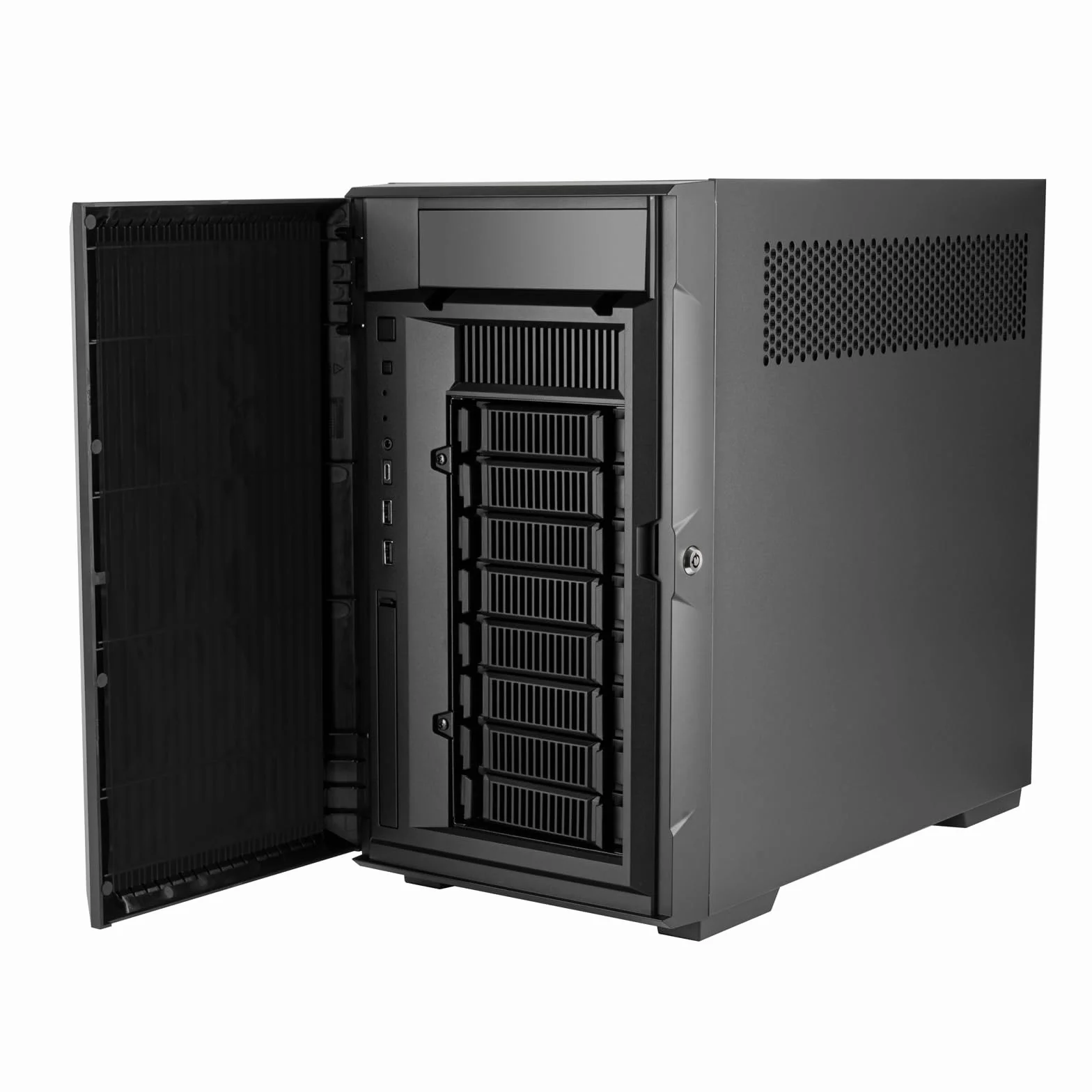 Silverstone Cs382 Case Storage Schwarz sst-cs382