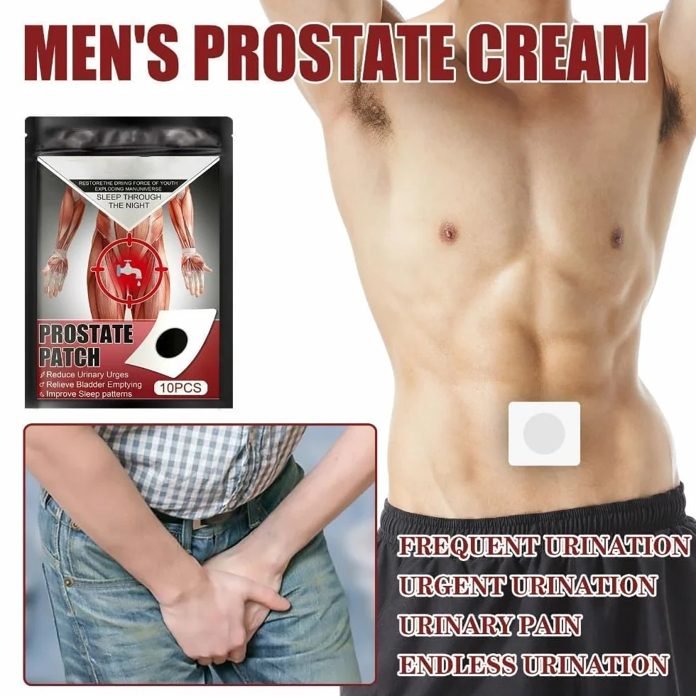 Cerotti per la cura della prostata maschile, trattamento per alleviare il fastidio e favorire la minzione