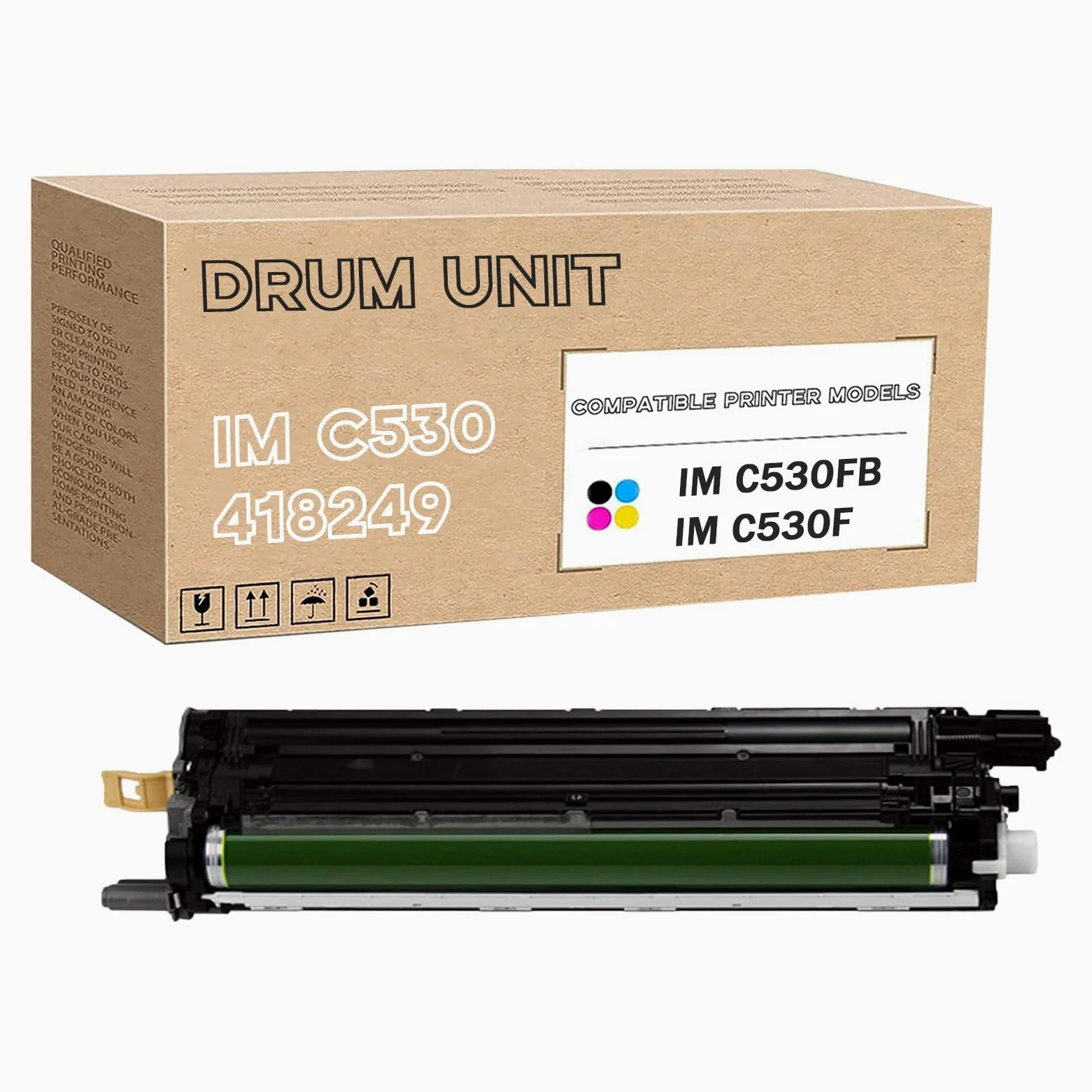 Unità Tamburo Compatibile Per Ricoh IM C530, 60K Cyan | 418248 418249 418250 418251 (con Chip) Compatibile Per IM C530FB IM C530F