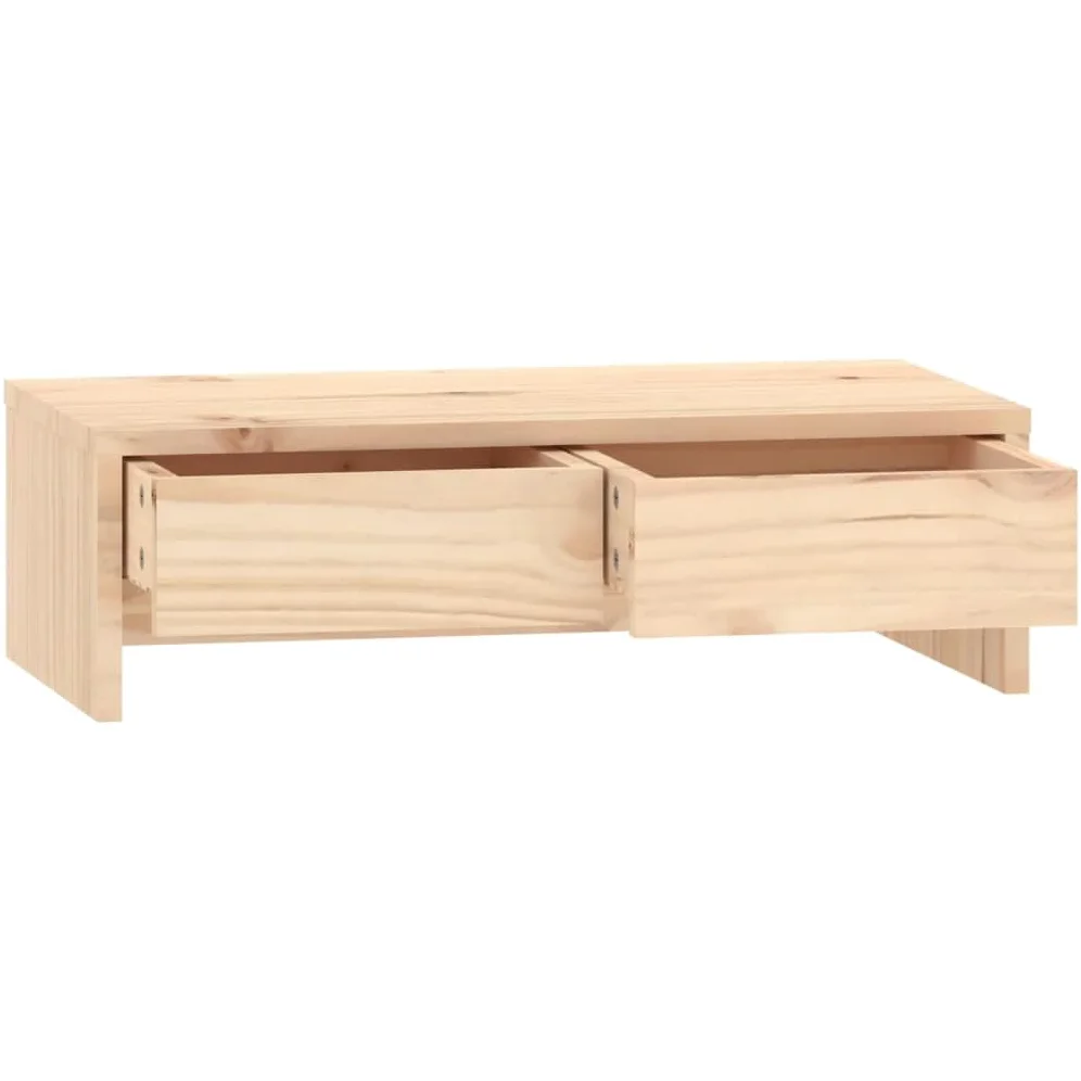Supporto per monitor 50 x 27 x 15 cm in legno di pino solido 02_0004434