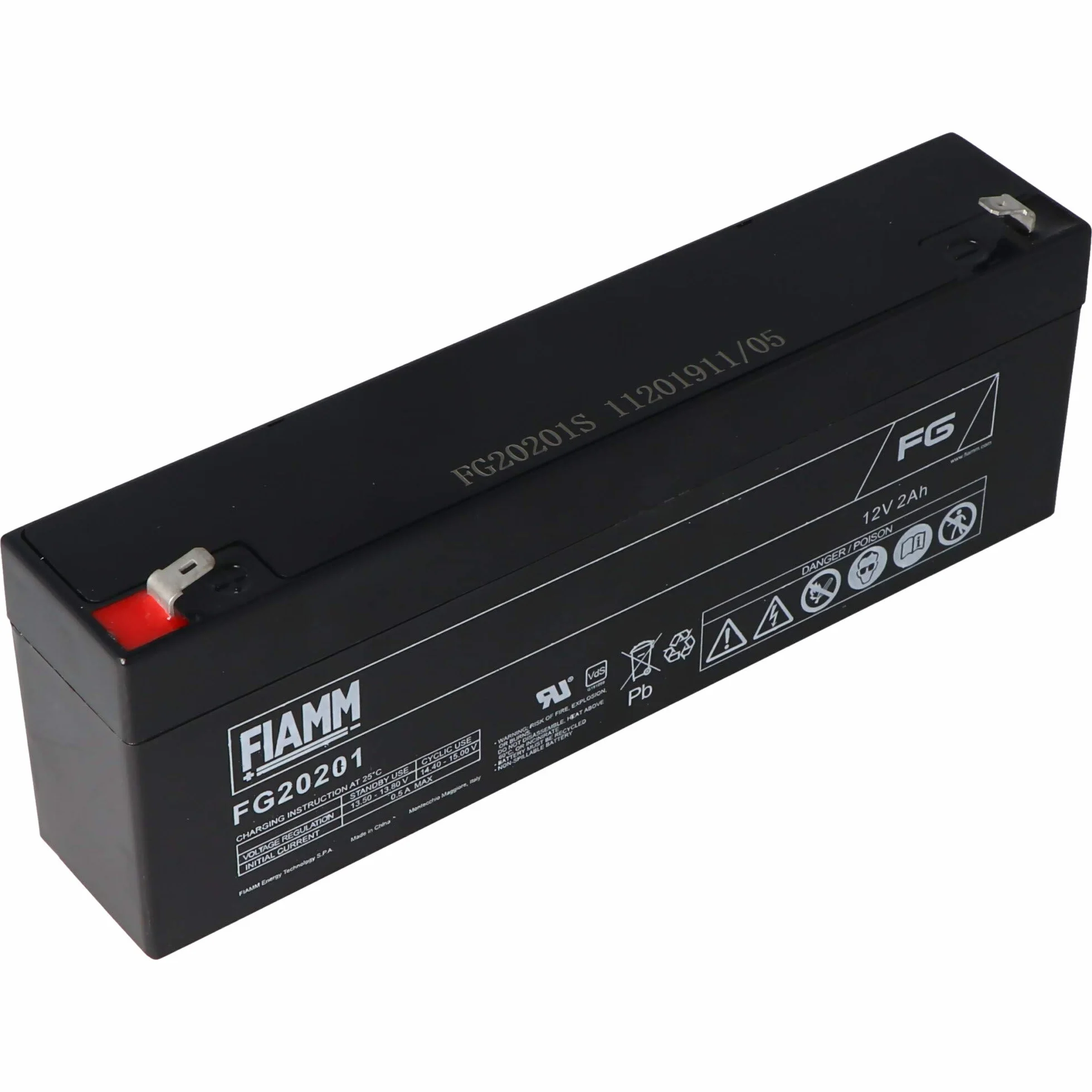FIAMM FG20201 2Ah 12V batteria UPS