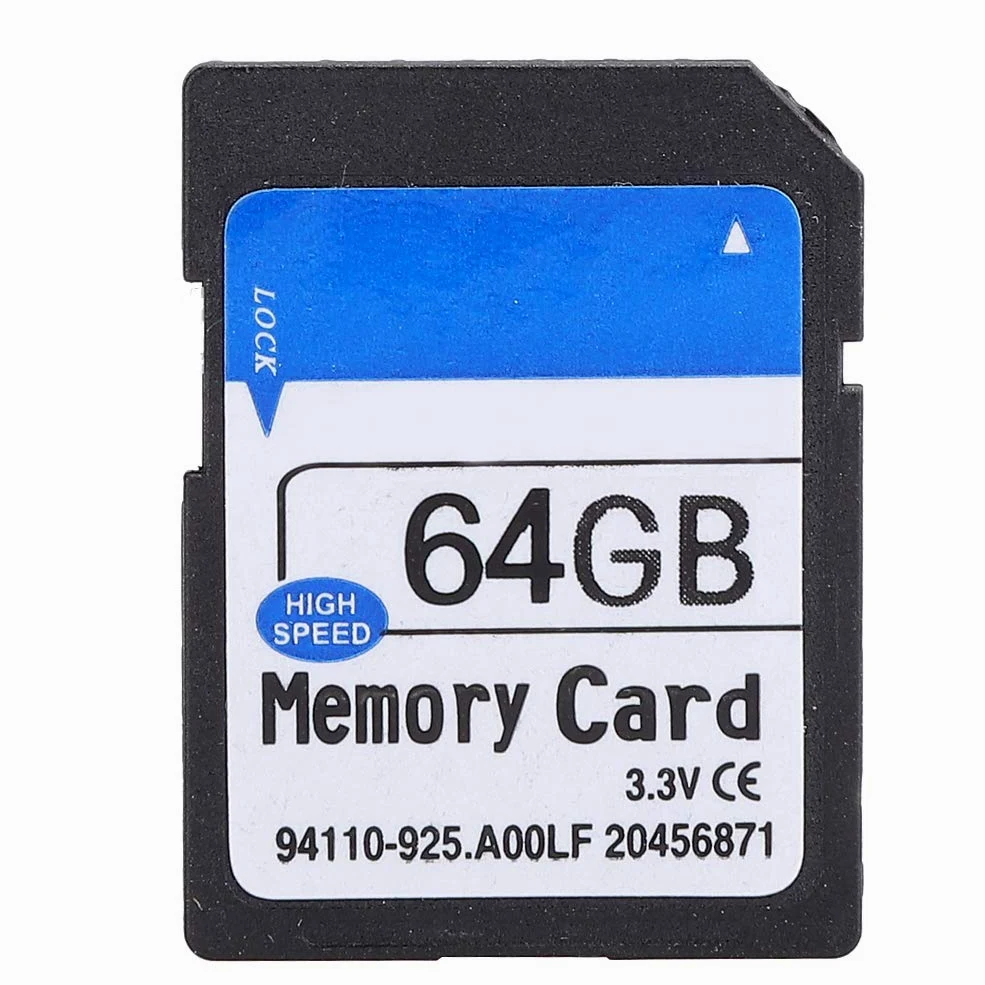 ciciglow Scheda di Memoria 1G/2G/8G/16G/32G/64G con Adattatore, Scheda di Memoria Ad Alta velocità 80-100M/S, di TF per Macchina da Gioco SLR Pro MP3 MP4 (64G)