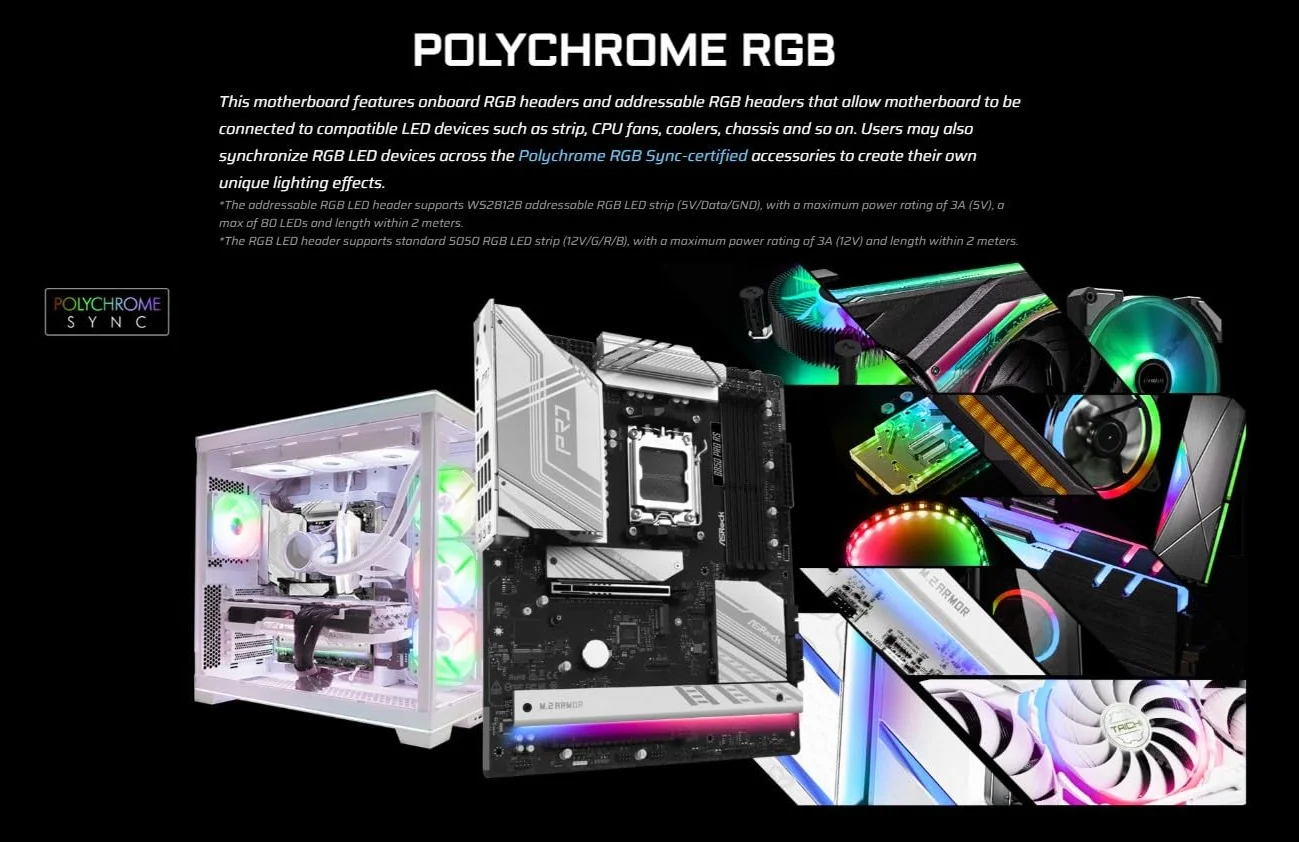 MB ASRock AMD AM5 B850 Pro RS
