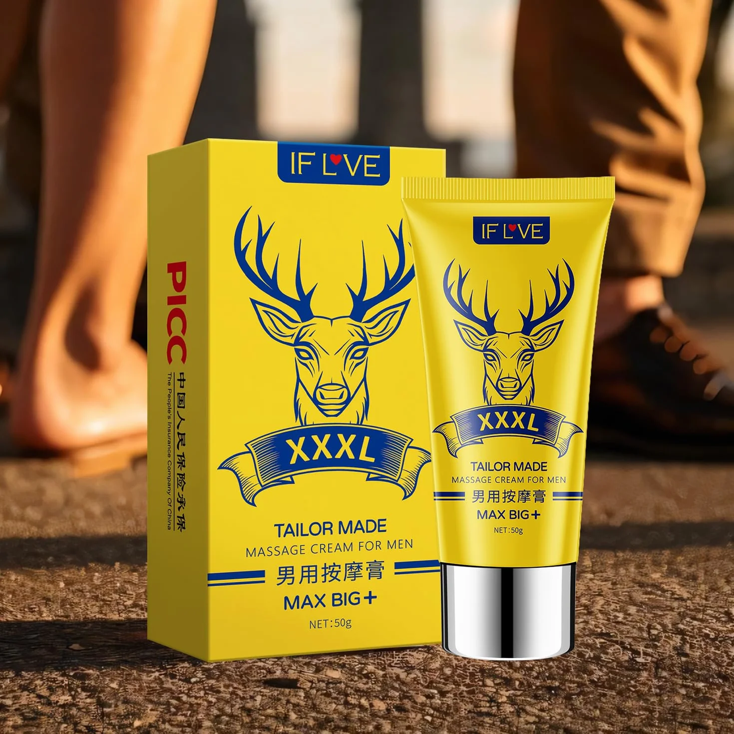 Crema rivitalizzante per zone intime maschili, olio massaggi ingrandenti, idratazione pelle