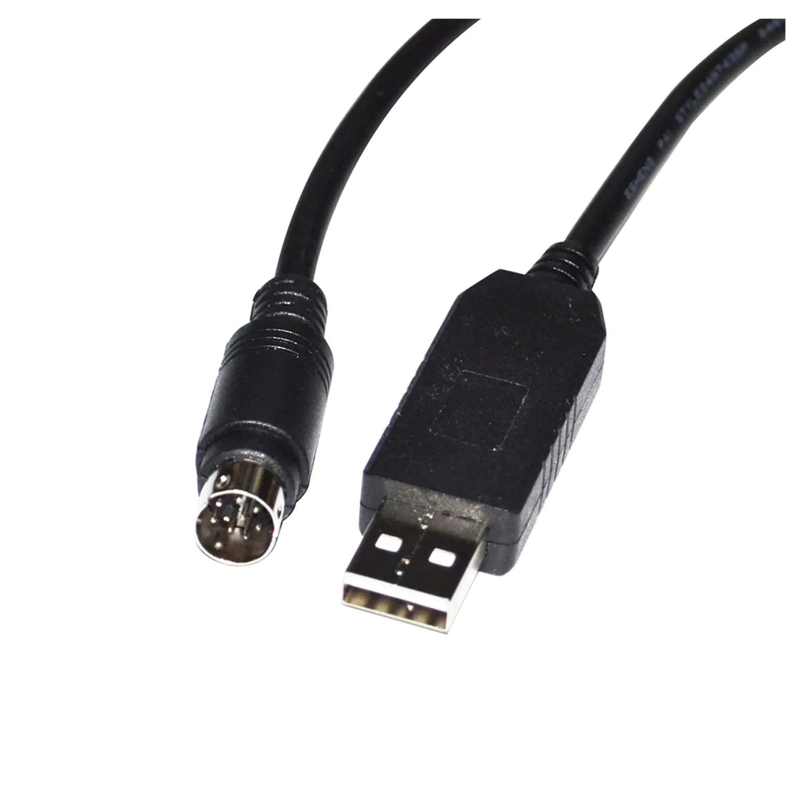 FT232RL - Cavo di comunicazione seriale RS232 da USB a M~ni DIN 8 pin MD8 maschio, adatto per Music SEQUENCER Host Port a PC (1,8 m, DB9 a MD8 (senza chip)