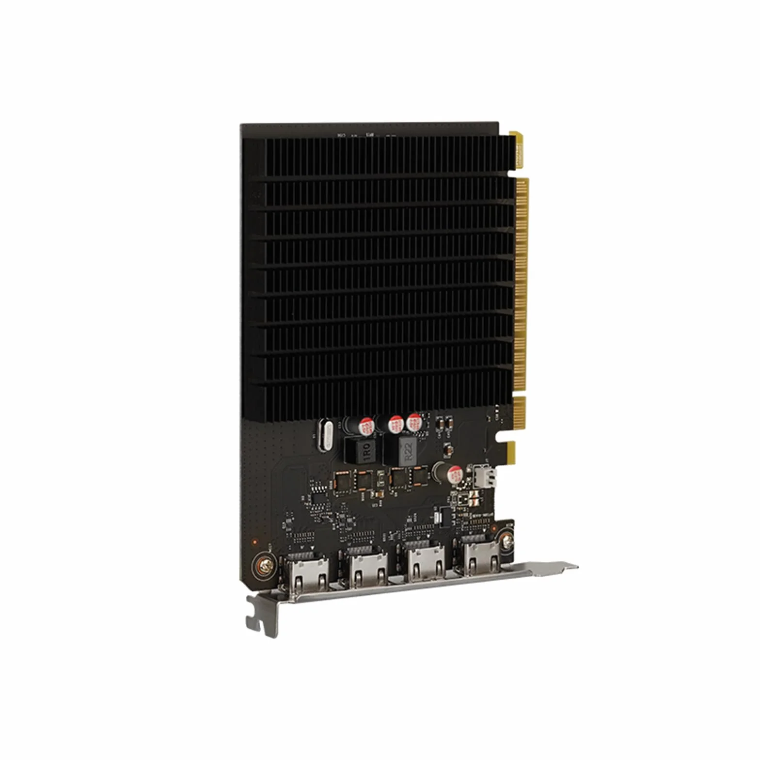MAXSUN GeForce GT 730 - Scheda grafica GDDR3 da 4 GB, HDMI 4X, supporto scheda video 4K a 30 Hz, PCI Express 2.0 x8, GPU silenziosa