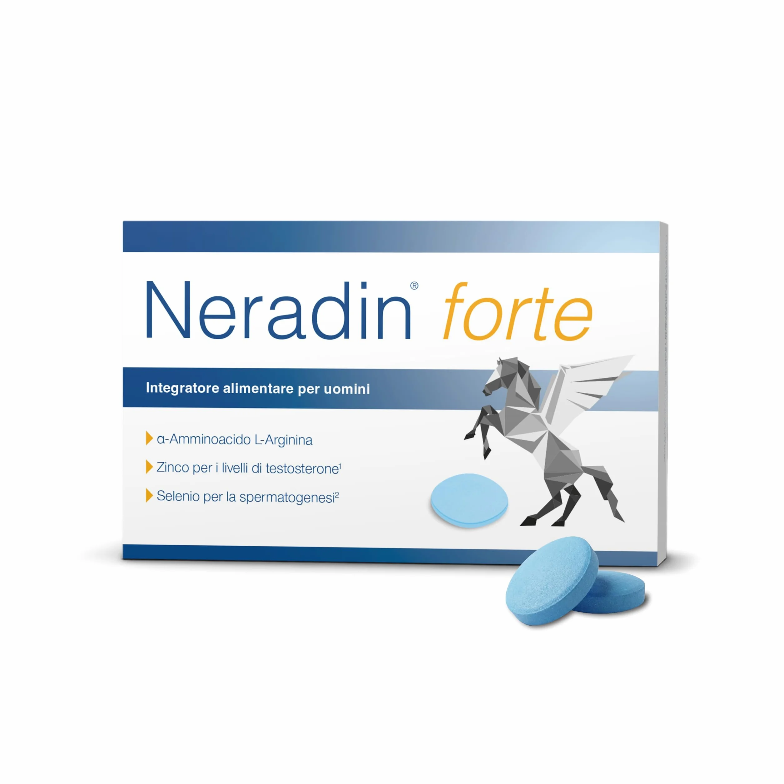 Neradin Forte 30 compresse con zinco selenio L-arginina Made in Germany