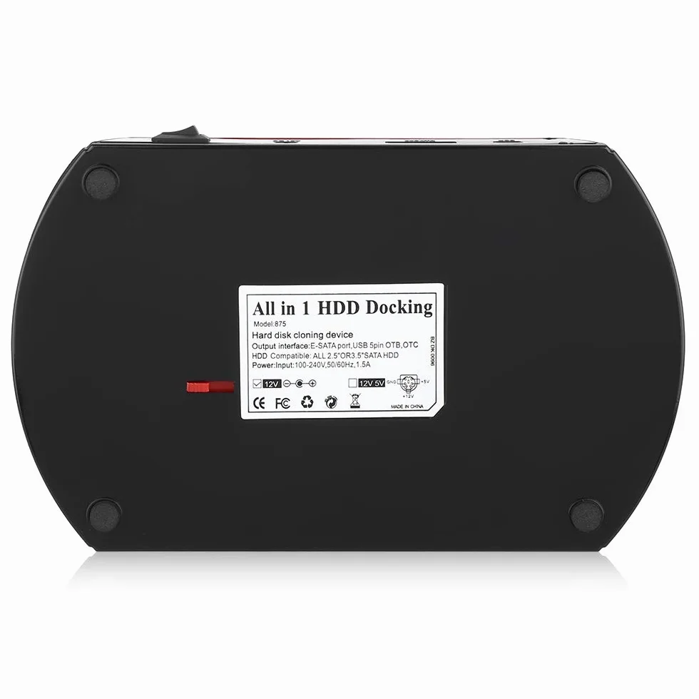Docking Station Multifunzionale USB 2.0 HDD Supporta 2.5" 3.5" IDE SATA WLX-875