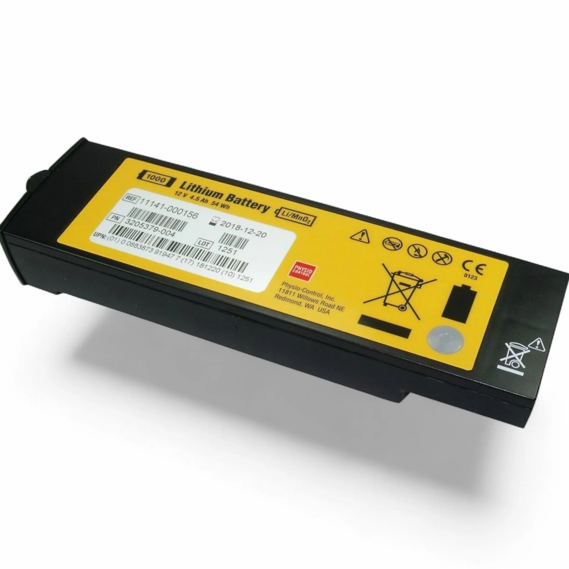 Batteria per Defibrillatore AED Physio Control LIFEPAK LP 1000 (LP1000)